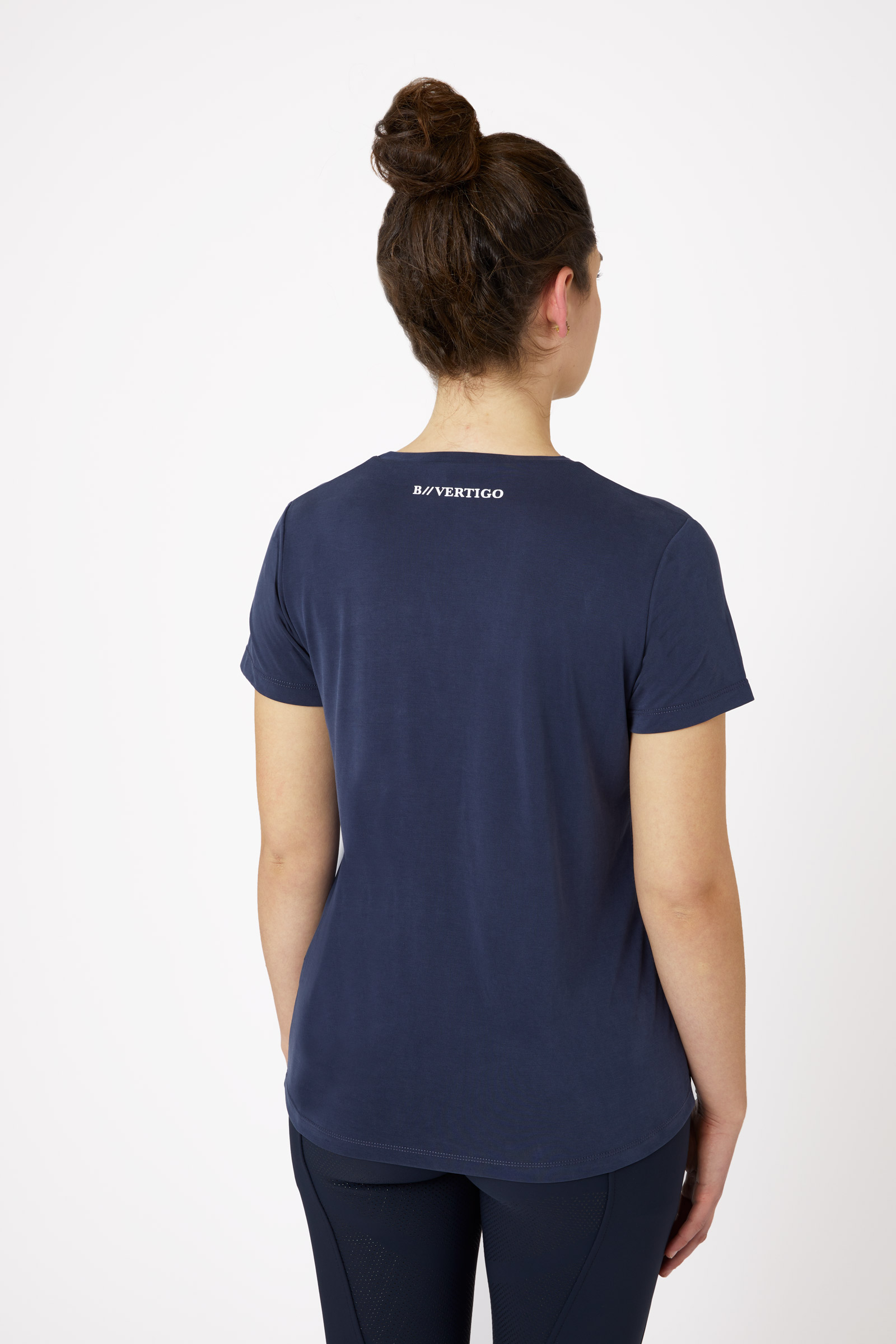 B Vertigo Daniele camiseta refrigerante para mujer con mangas cortas