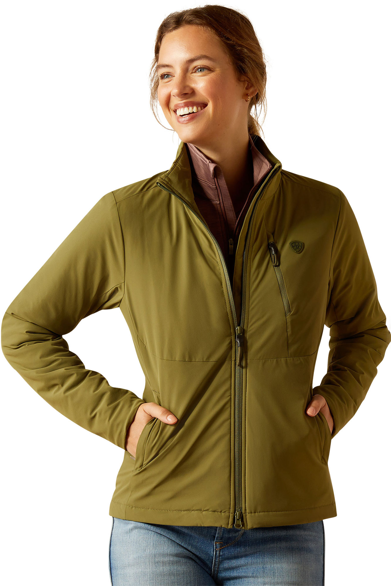 Winter Moss Ariat Chaqueta Aislada Rion StretchShell