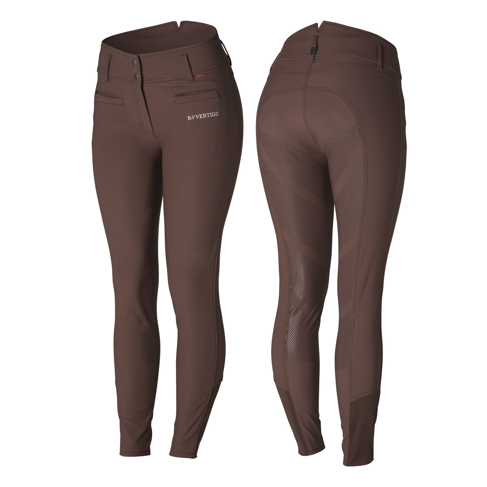 Pantalones de Montar Térmicos con AsientoCompleto de Silicona para Mujer B Vertigo Tiffany
