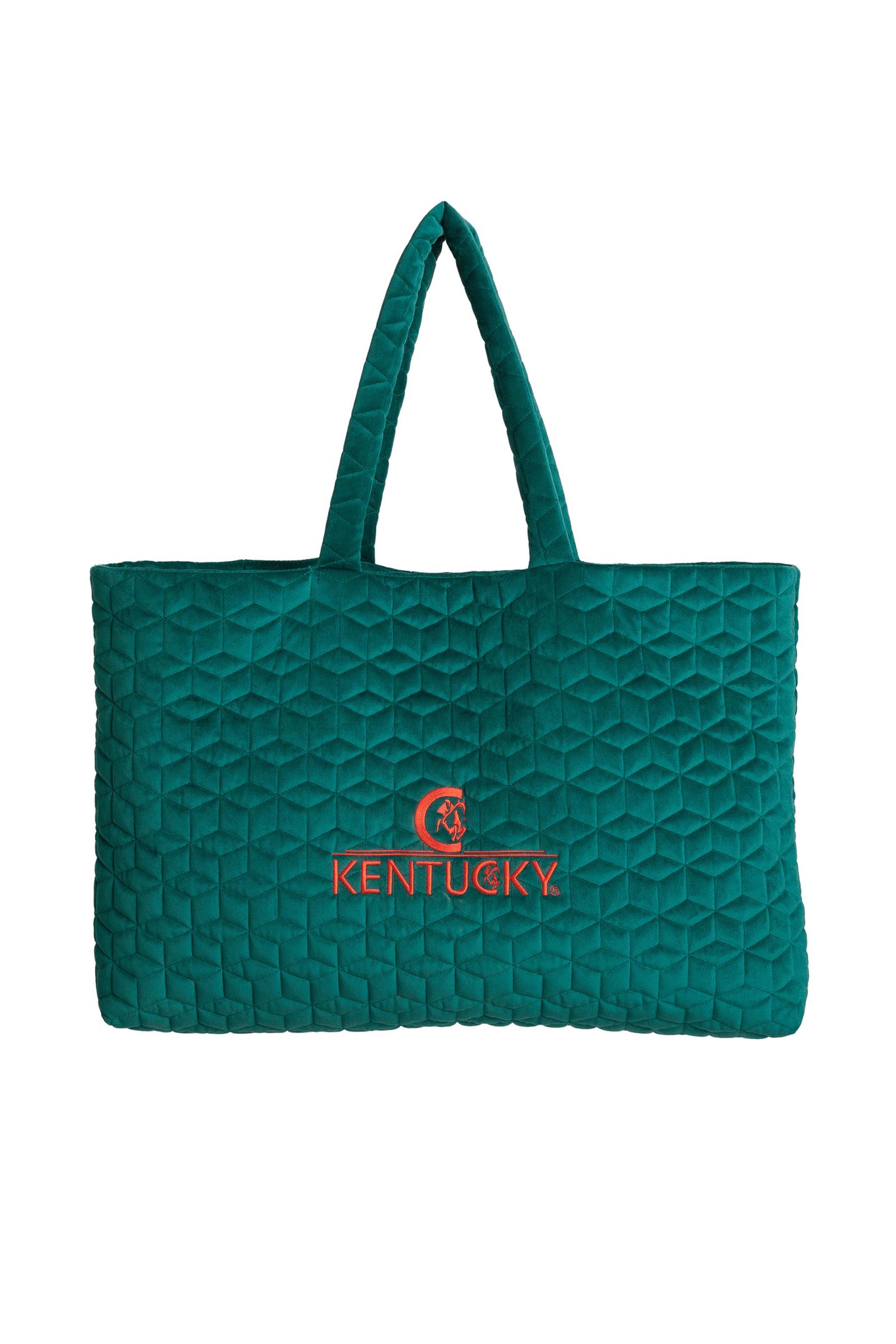 Kentucky Horsewear bolsa de terciopelo con logo  