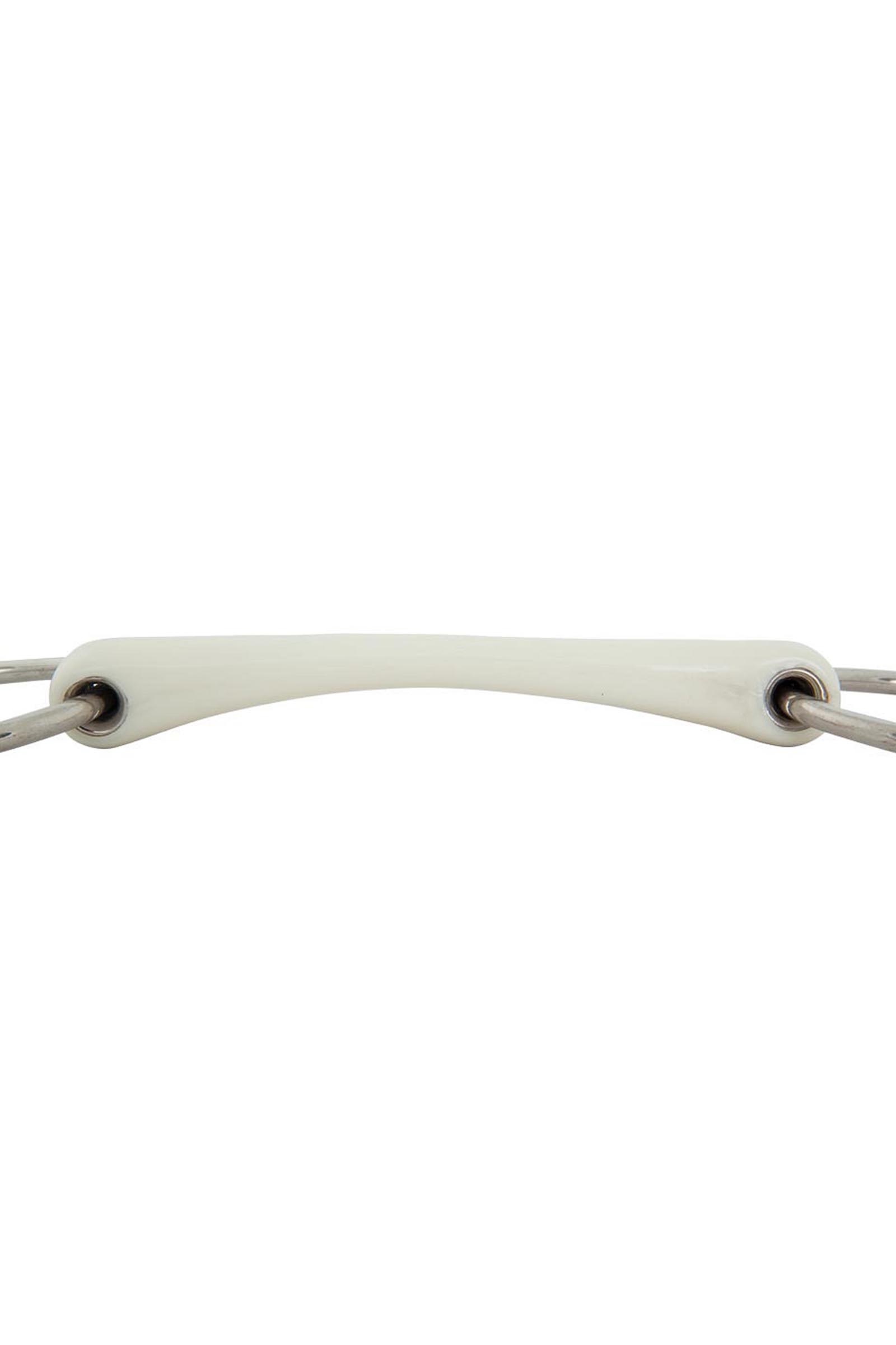 BR Combo filete de anillas libres, mullen mouth, 18 mm