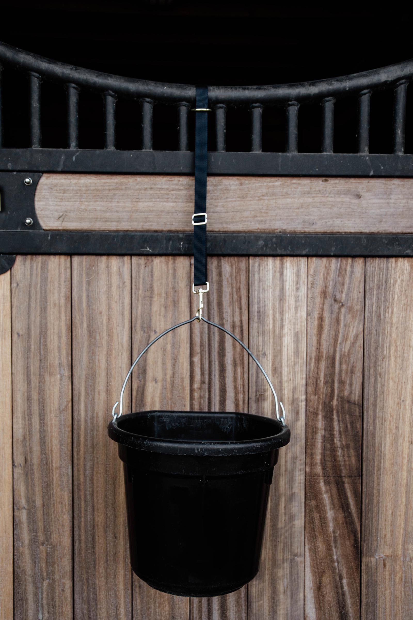 Kentucky Horsewear soporte largo de nylon con gancho y anilla  