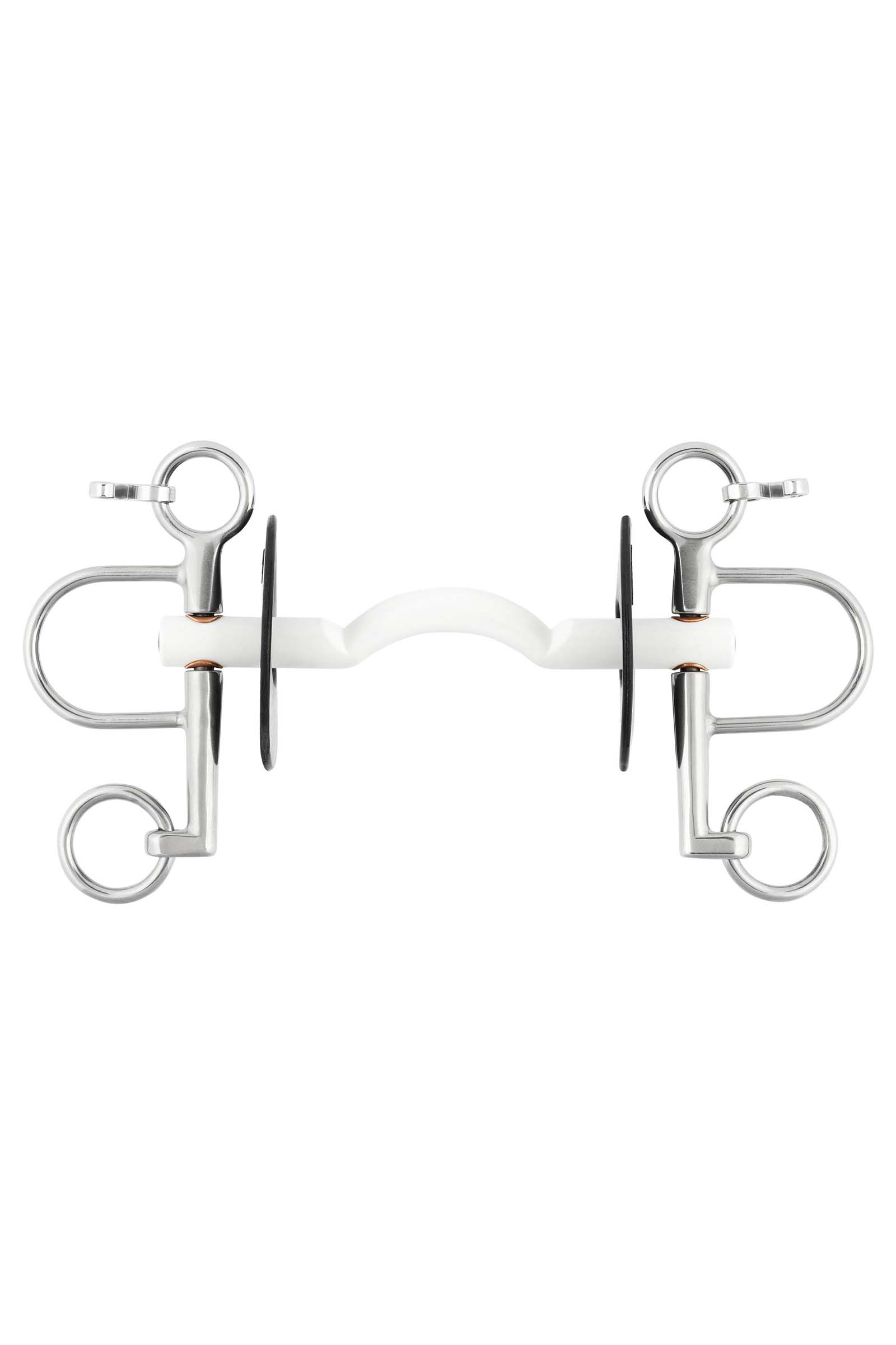 Pelham Nathe Mullen Suave con Pasalenguas Sprenger, 15mm, Brazos 5,5cm