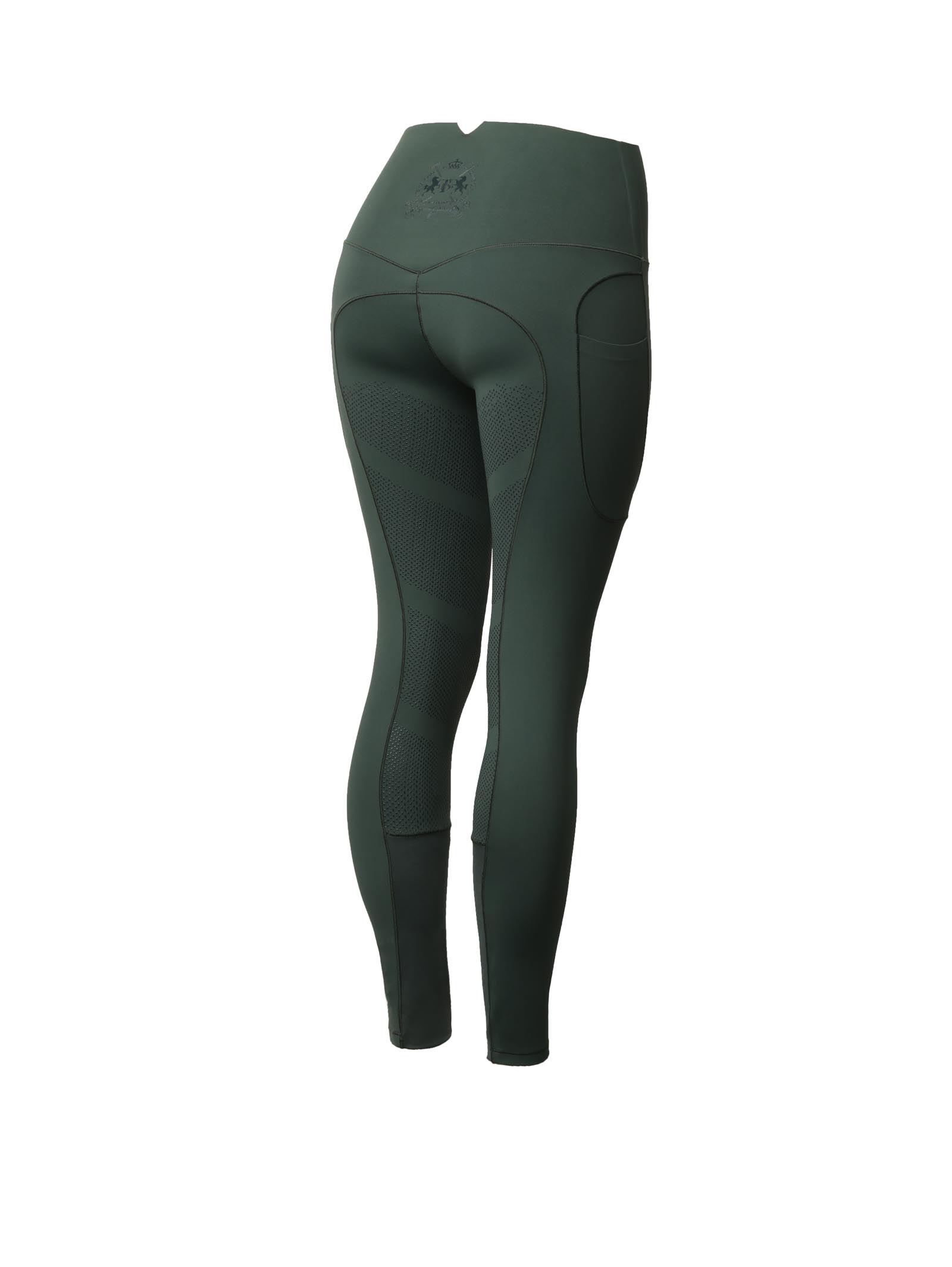 Scarab green B Vertigo Leonora Fullgrip Leggings Termicos Sin Costuras