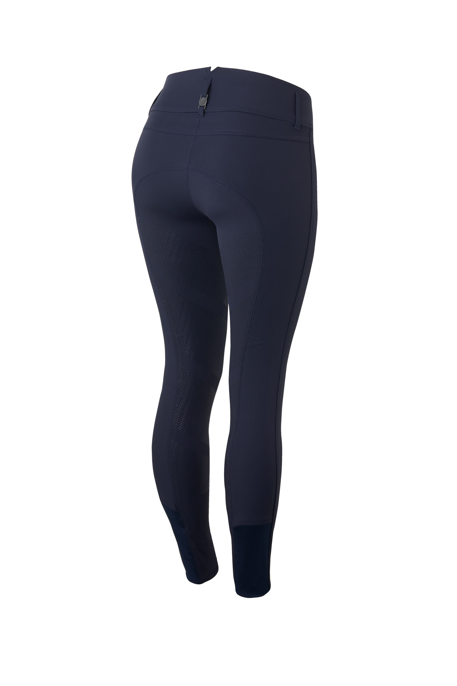 Dark Navy B Vertigo Tiffany pantalones de montar para mujer con asiento completo de silicona, UPF 50+