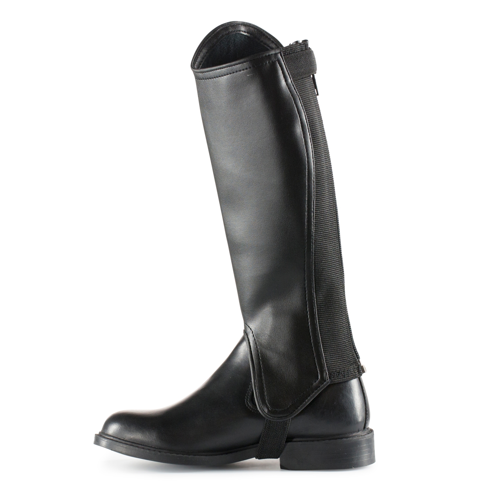 Polainas de Cuero PU con Lazo de Brillopara Ni&ntilde;os Horze