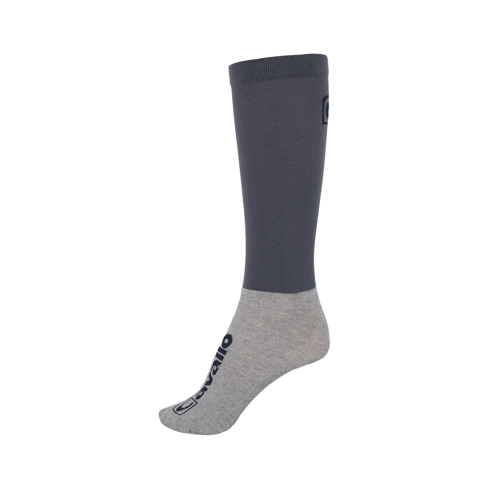 Twilight Blue Grey Cavallo Cavalsaba Duo Calcetines de equitación unisex