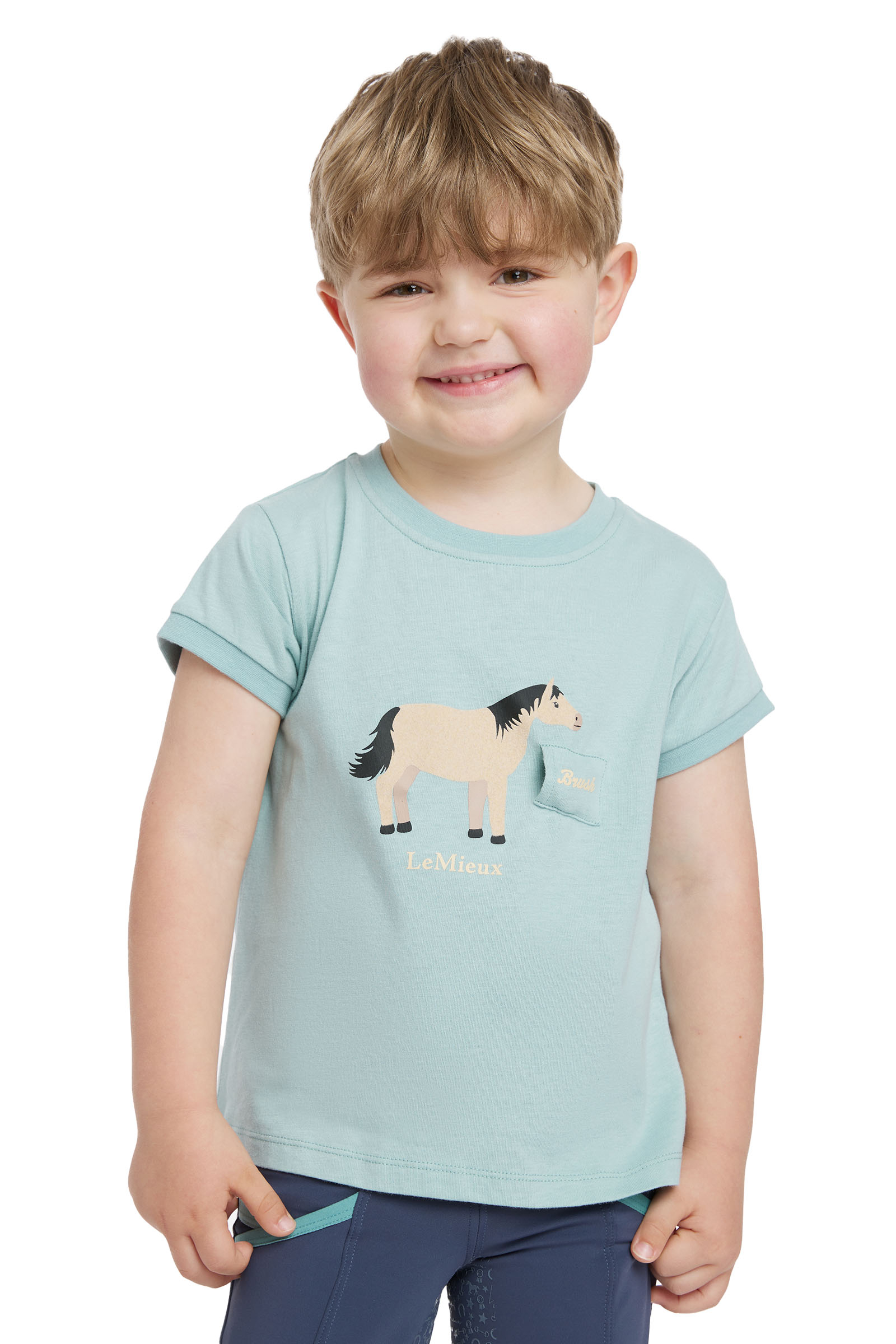 Aqua LeMieux Alex mini camiseta