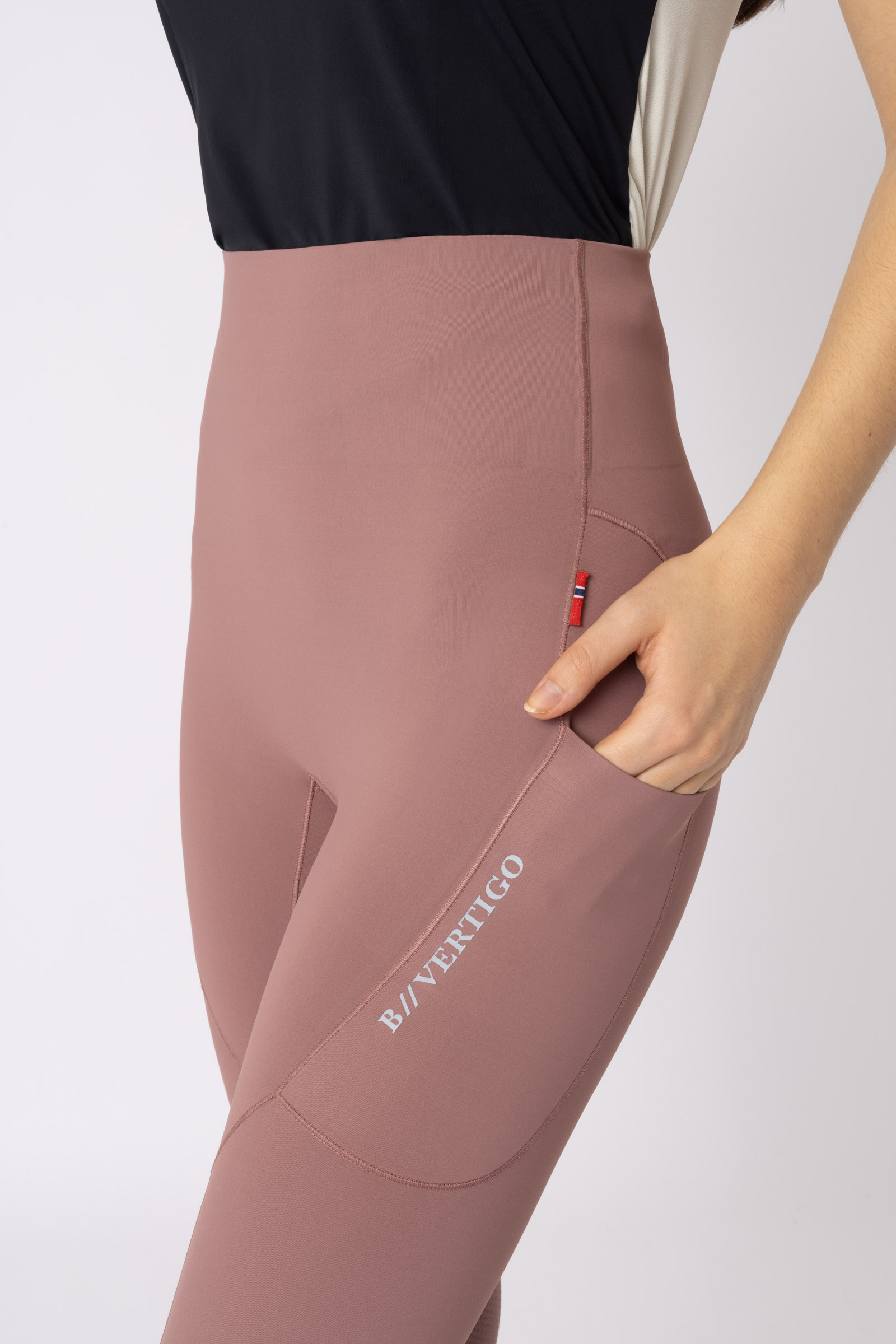 B Vertigo Viktoria mallas de equitaci&oacute;n con asiento completo para mujer con menos costuras  