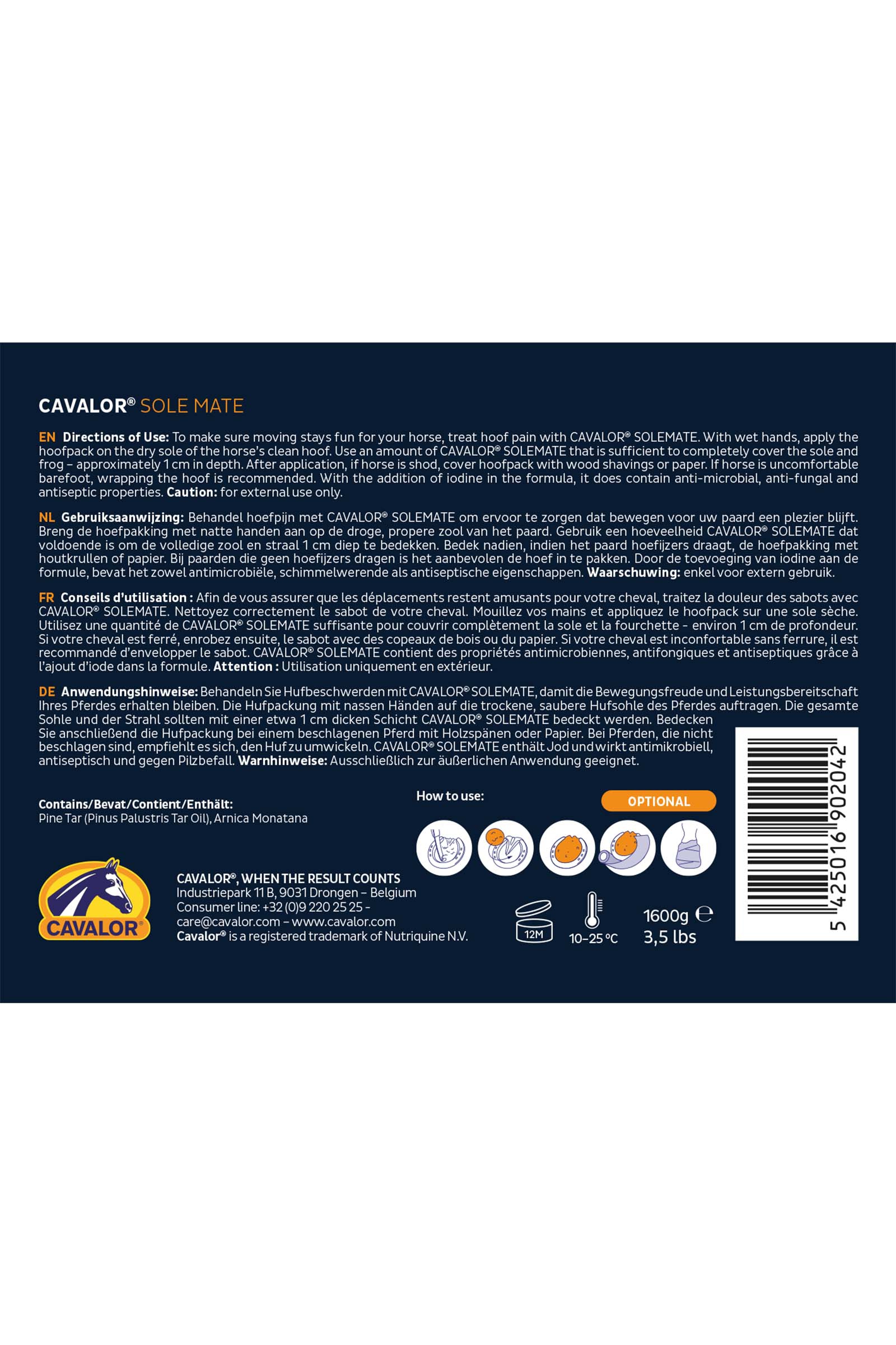 Cavalor Solemate 1,6kg