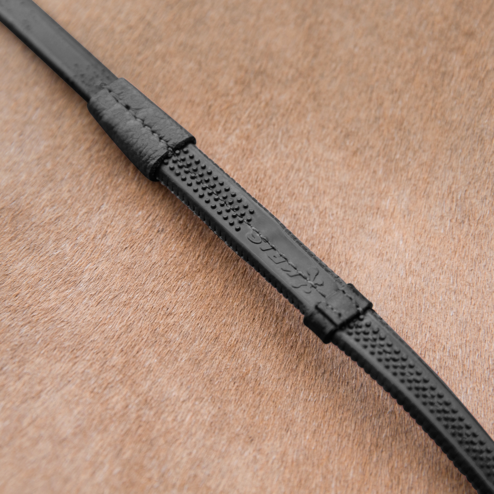 Riendas de Goma de Agarre Suave con topes Horze