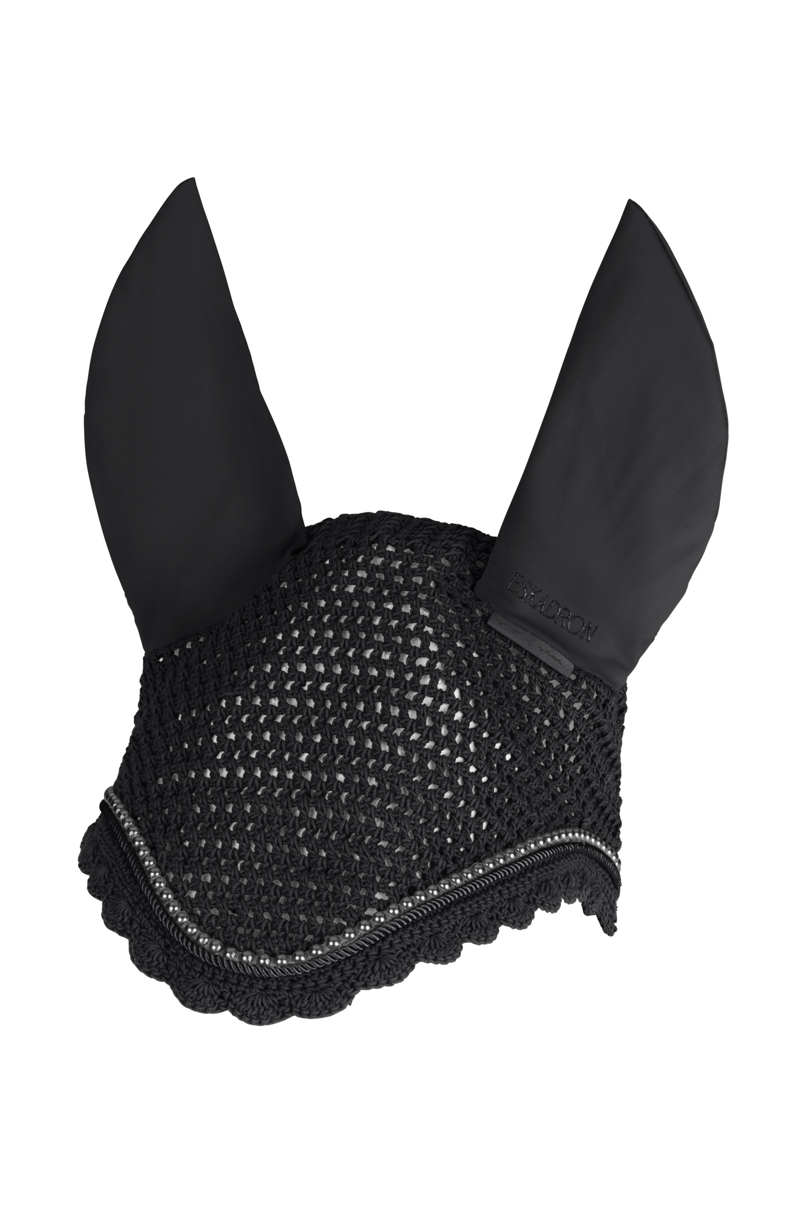 Black Eskadron Platinum 25 Pearls Orejeras caballos