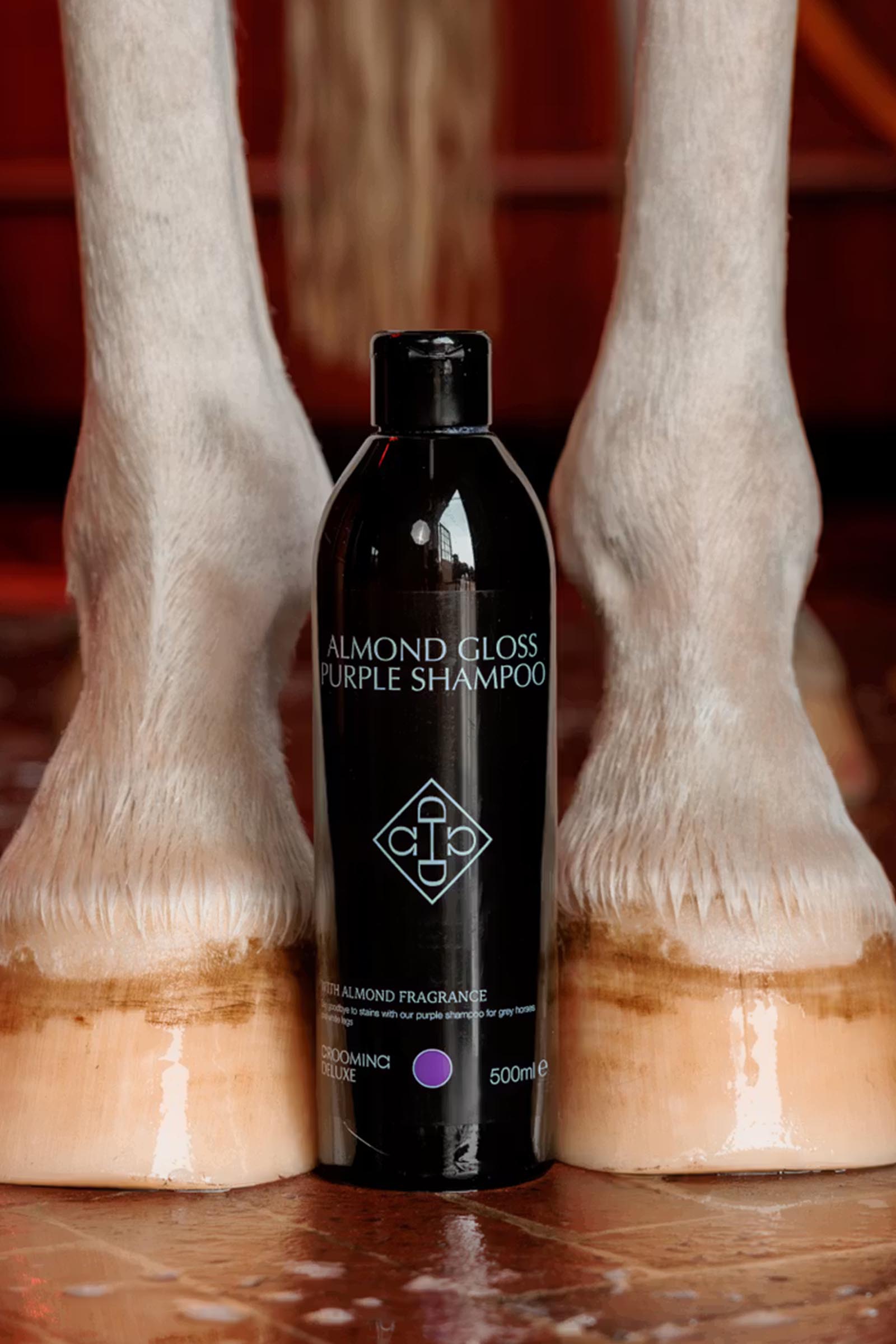 Grooming Deluxe Champ&uacute; morado brillo almendra, 500 ml