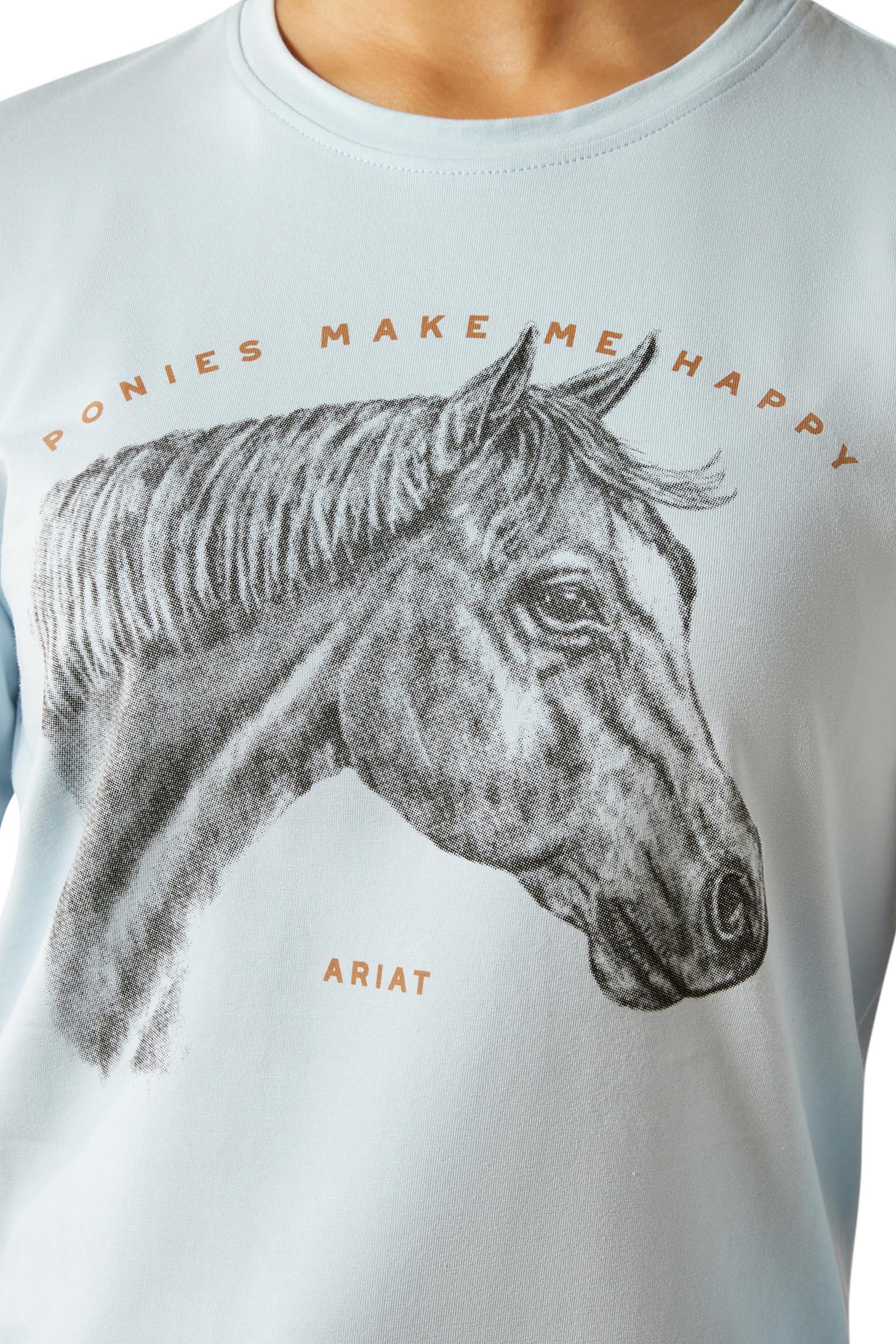 Ariat Happy camisa de manga larga para niños