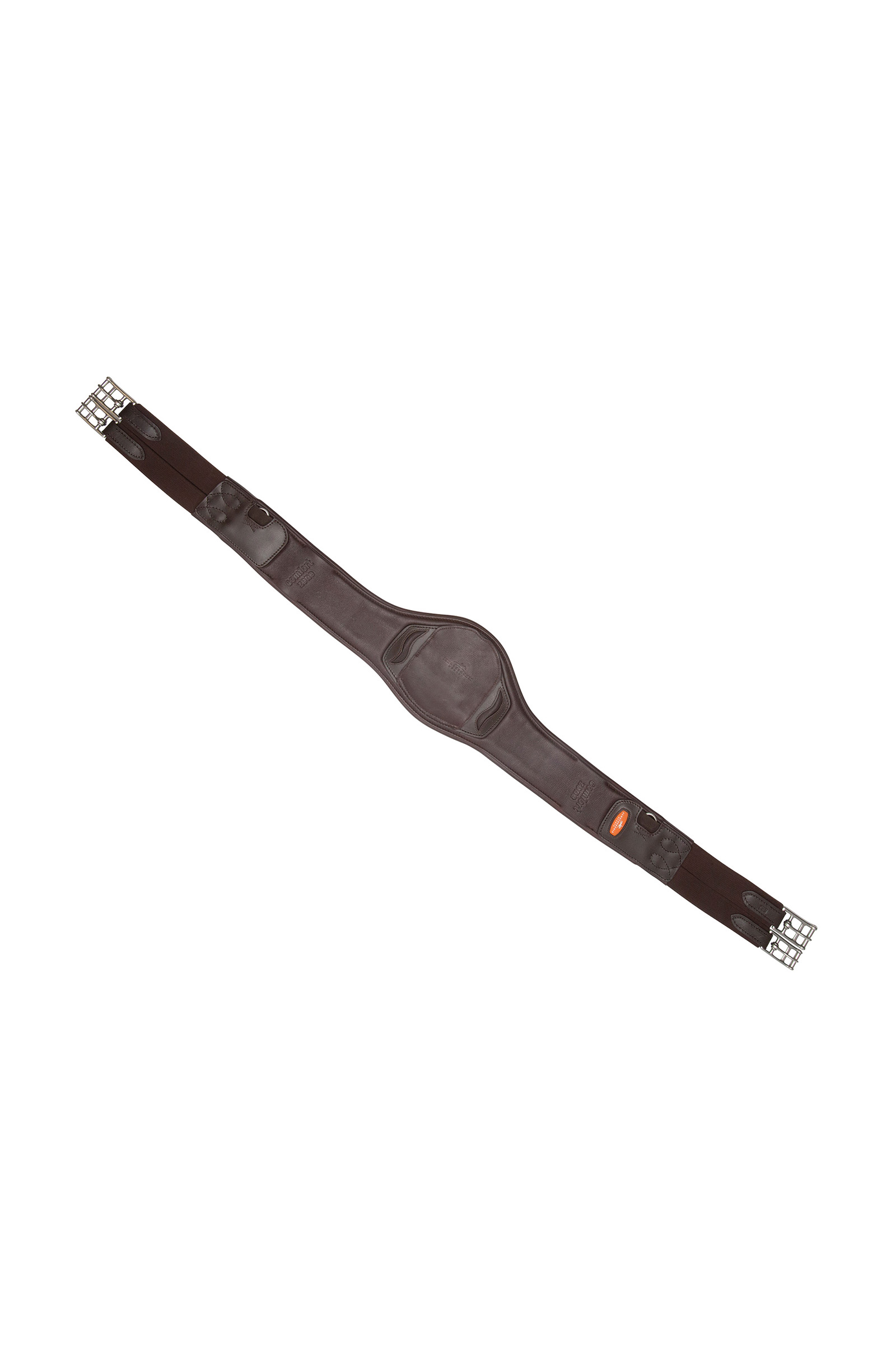 Dark Brown/Silver Cincha larga Schockem&ouml;hle Sports Portland