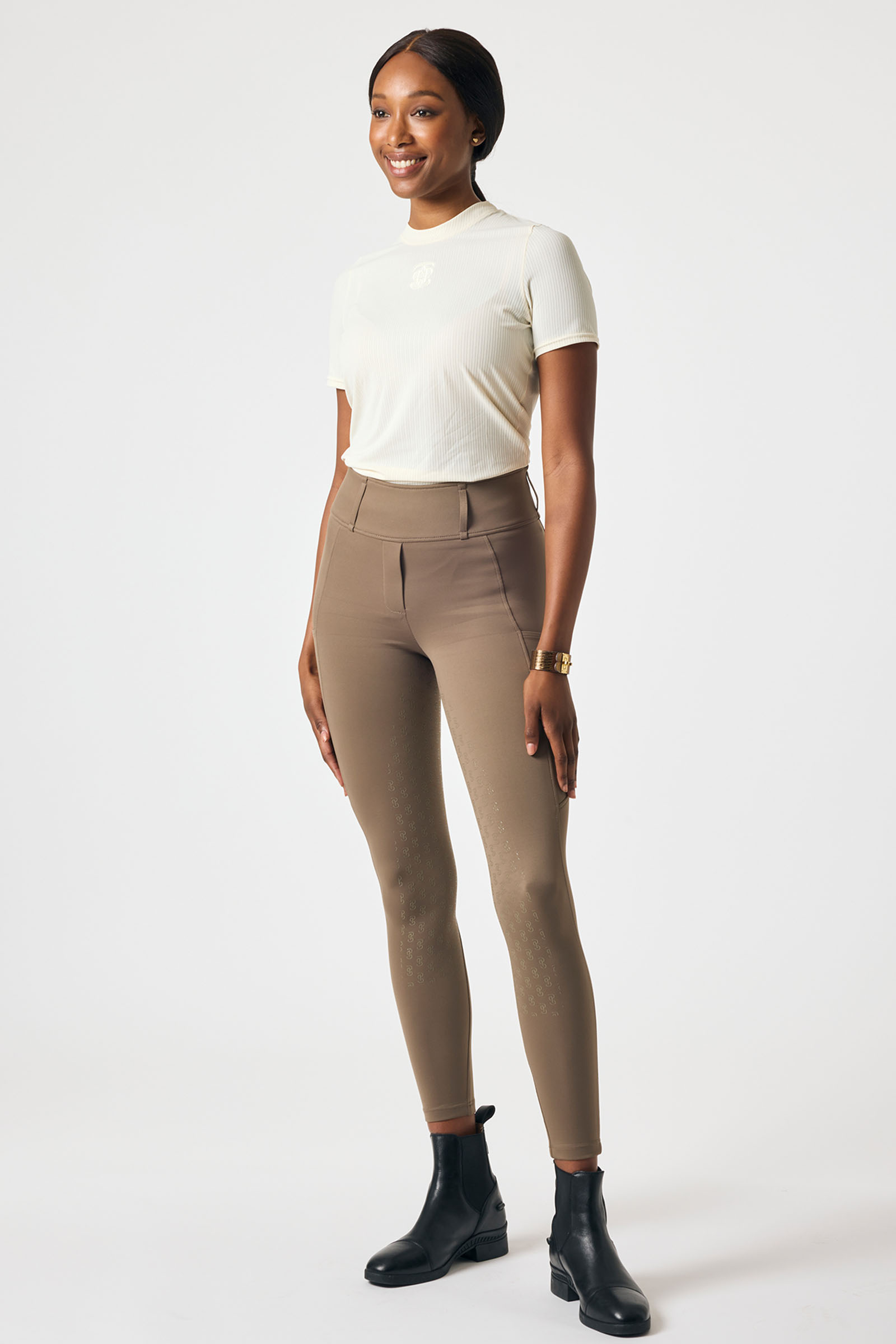 PS of Sweden Courtney S/S Camiseta de Malla a Rayas