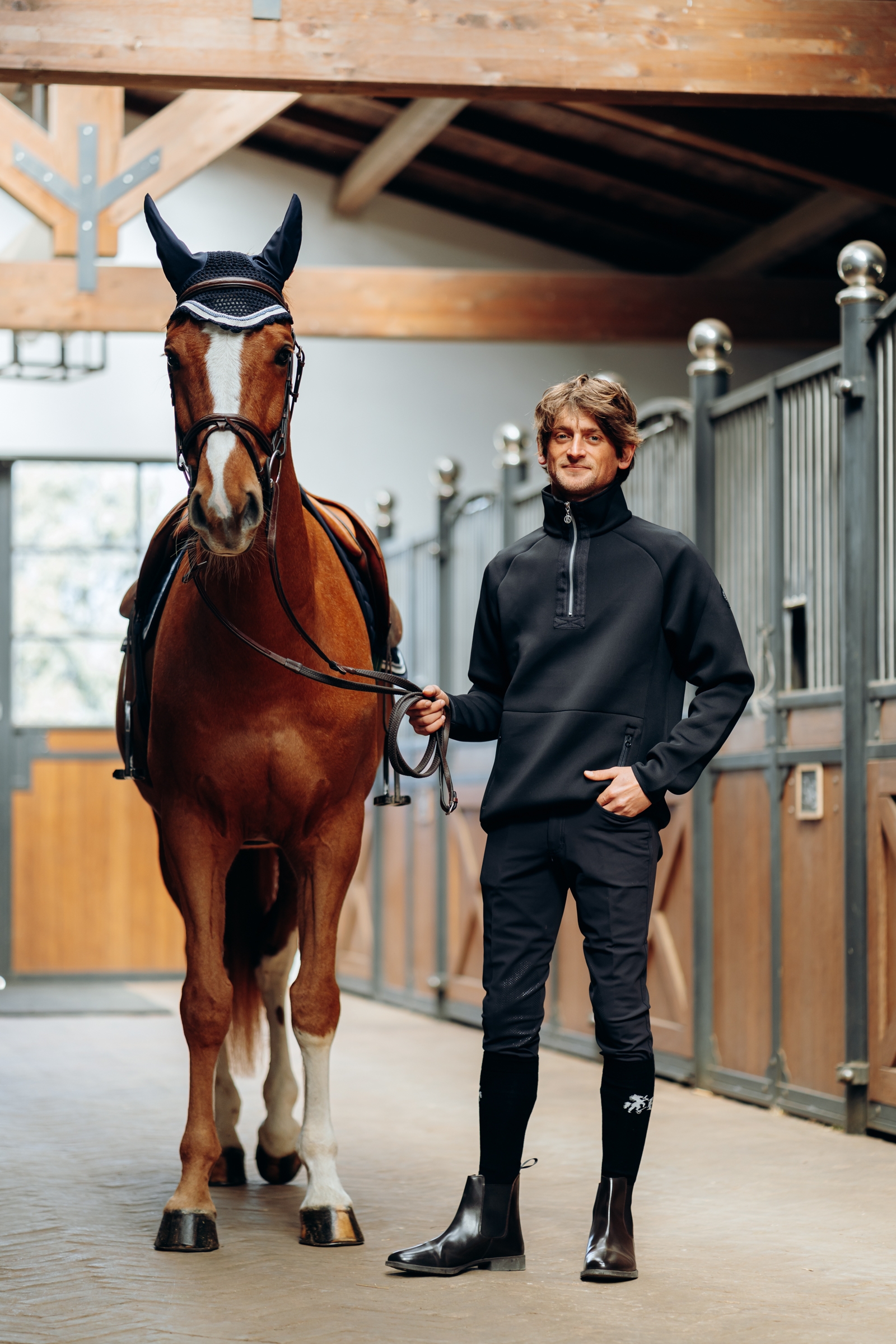 Su&eacute;ter Funcional con Bolsillos con Cremallera para Hombre B Vertigo Nicolas