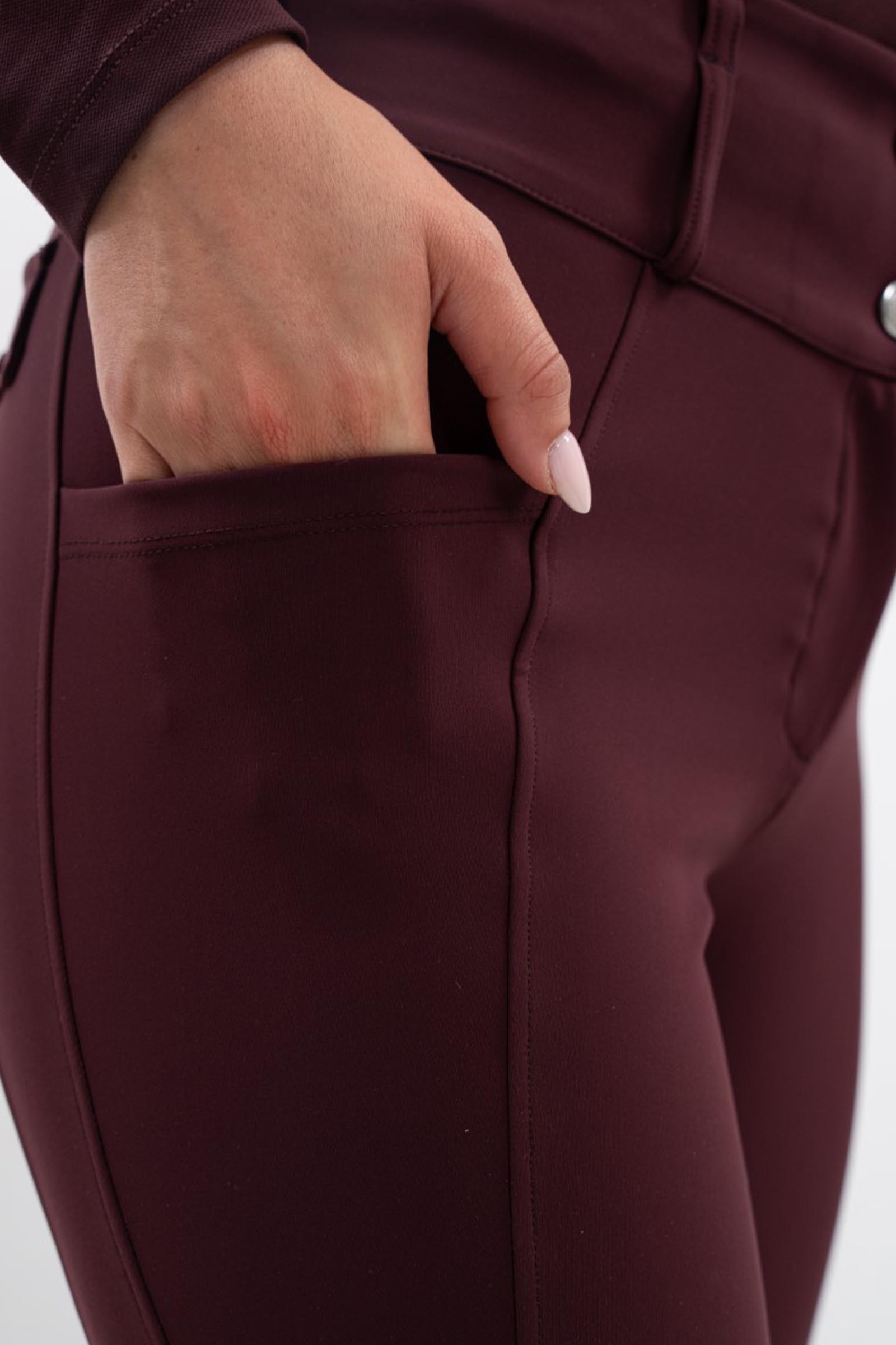 Harcour Luce pantalones de equitaci&oacute;n para mujer con grip en las rodillas