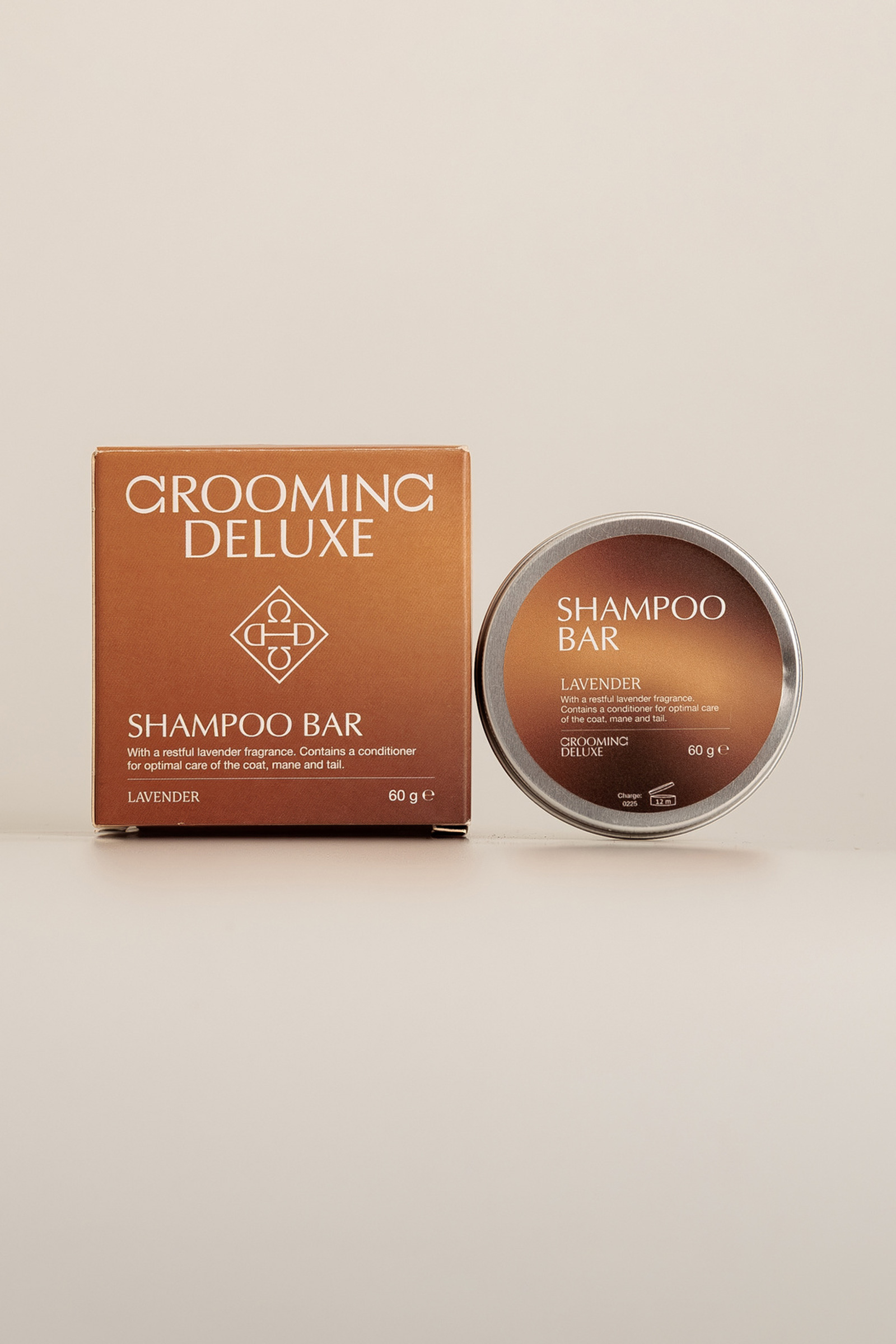 Grooming Deluxe Champ&uacute; s&oacute;lido lavanda, 60 g