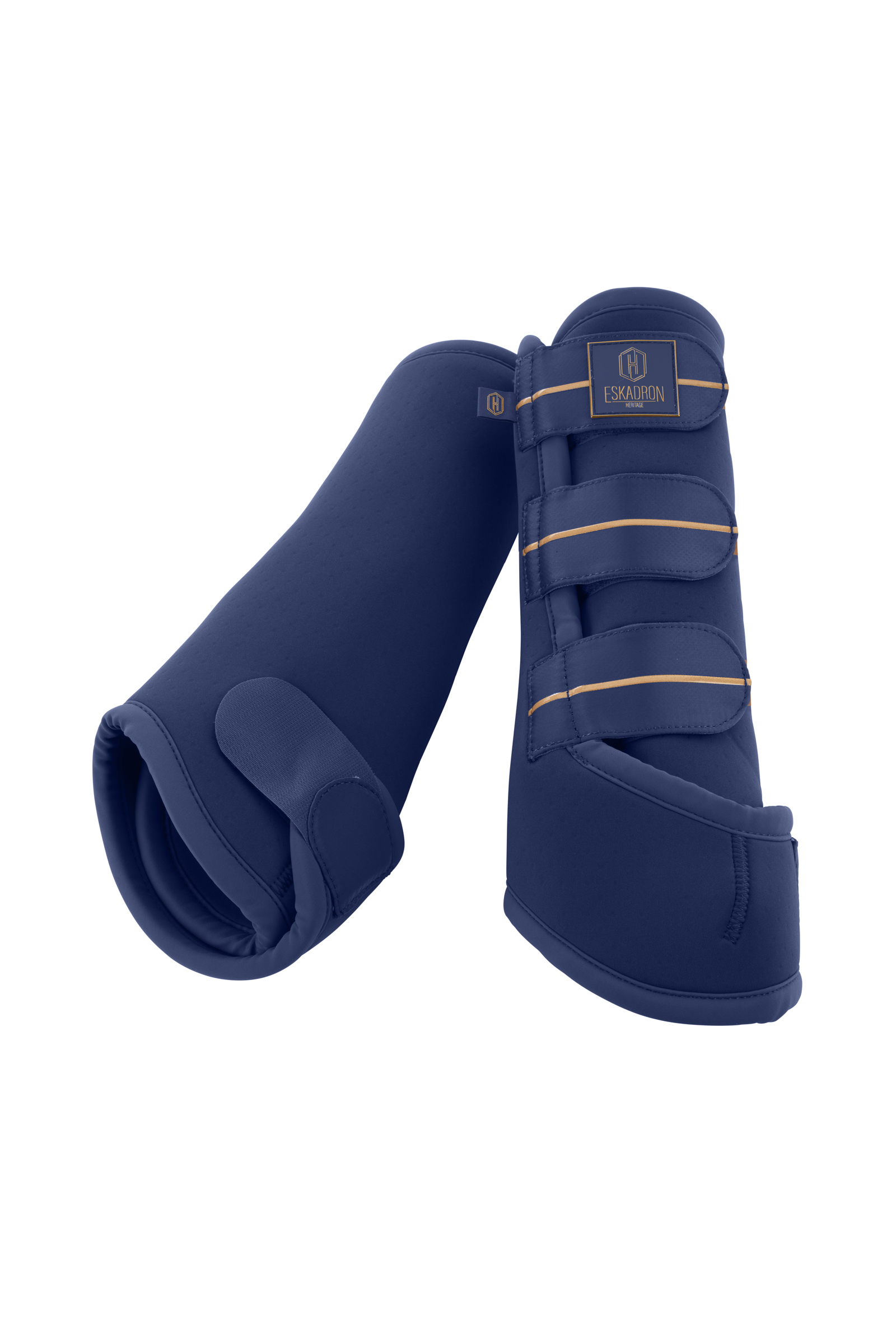 True Blue Eskadron Heritage AW24 Pro Dressage protectores para caballo, trasero