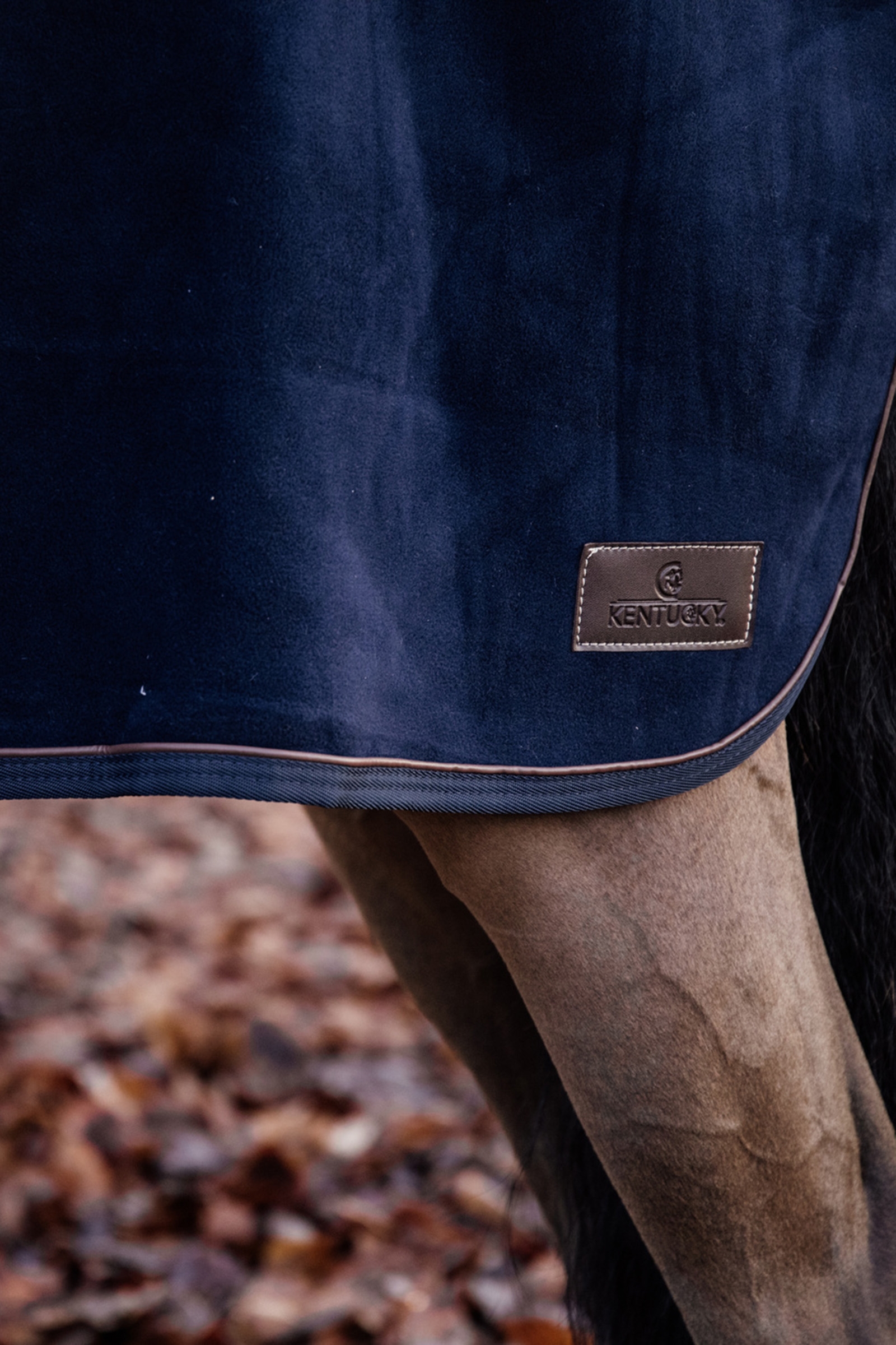 Kentucky Horsewear - Manta de equitación de forro polar pesado