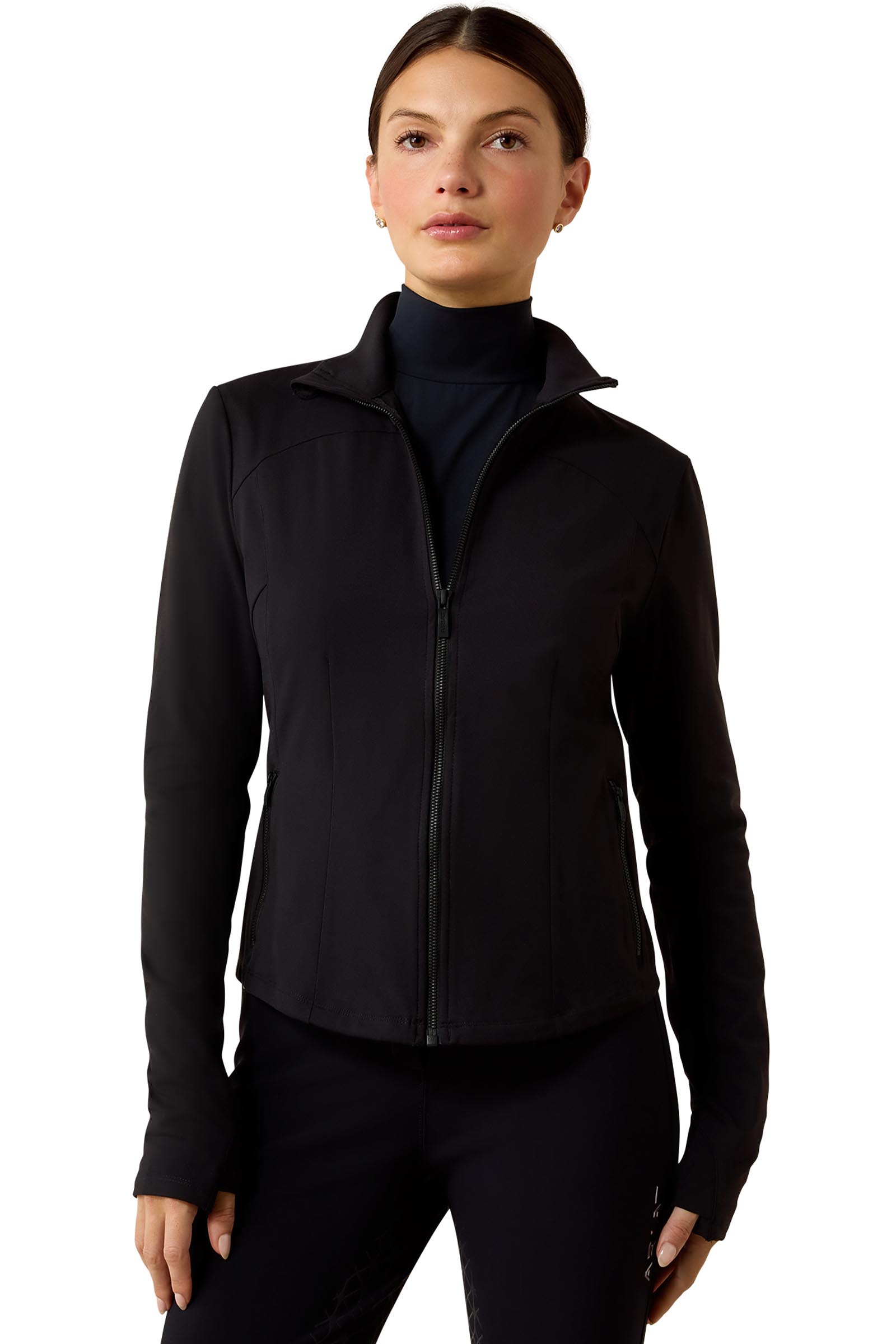 Ariat Baselayer SolVeil para mujer con cremallera completa