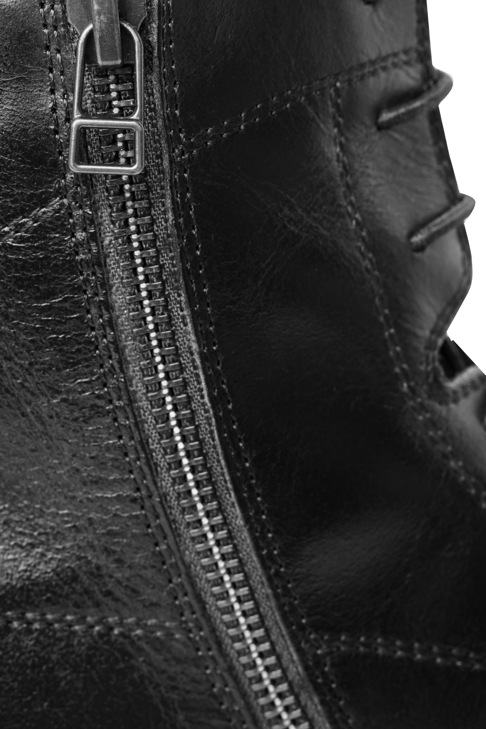 Botines de Equitación de Invierno con Cremallera Lateral para Mujer