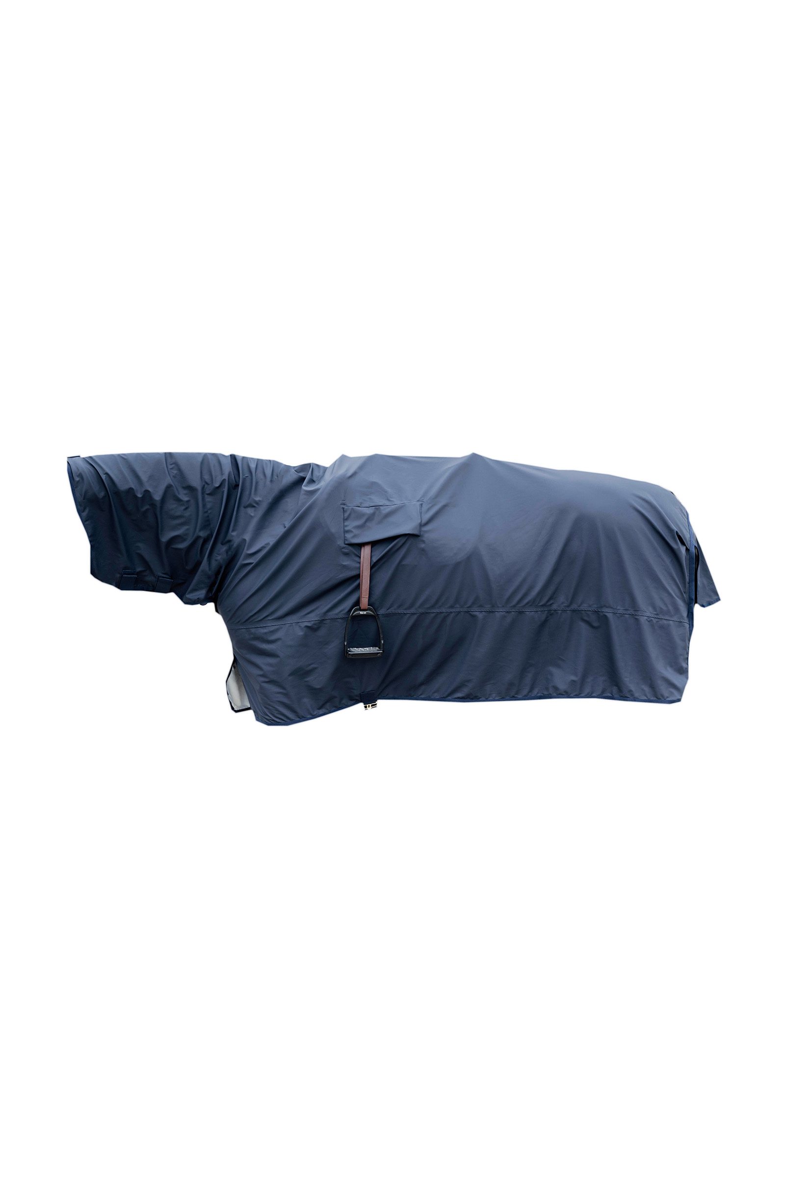 Navy Kentucky Horsewear Hurricane Manta de lluvia, 0g