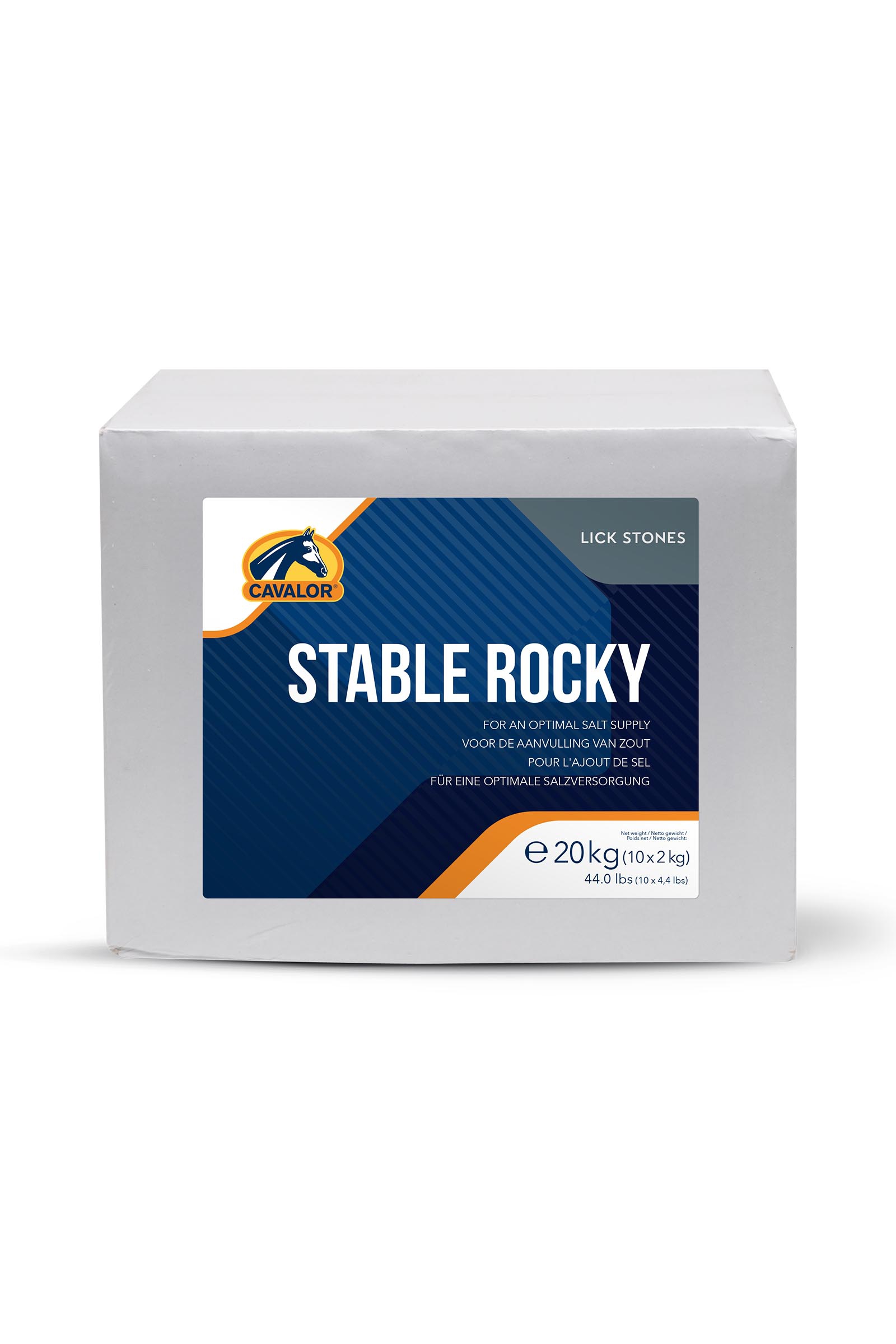 Piedra Salina Cavalor Stable Rocky, 10x2kg