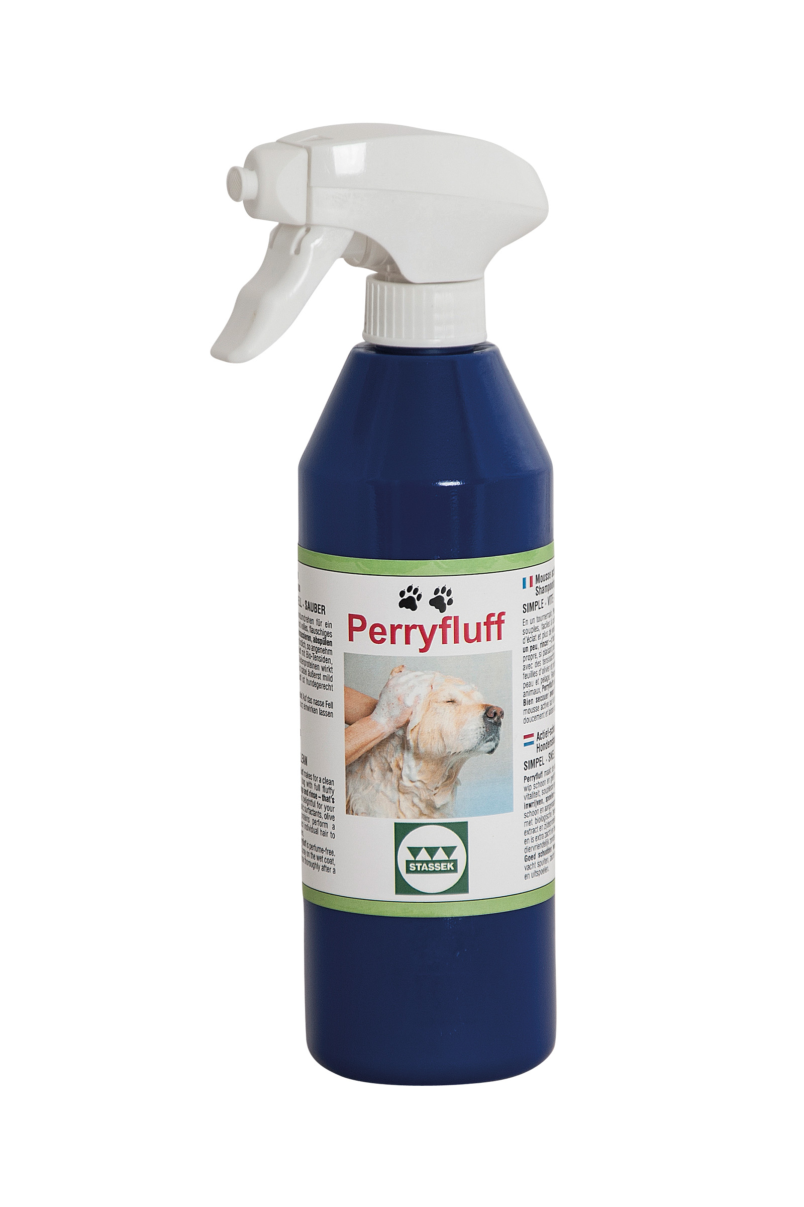 Stassek Perryfluff Energetic Foam Champú para Perros, 500 ml