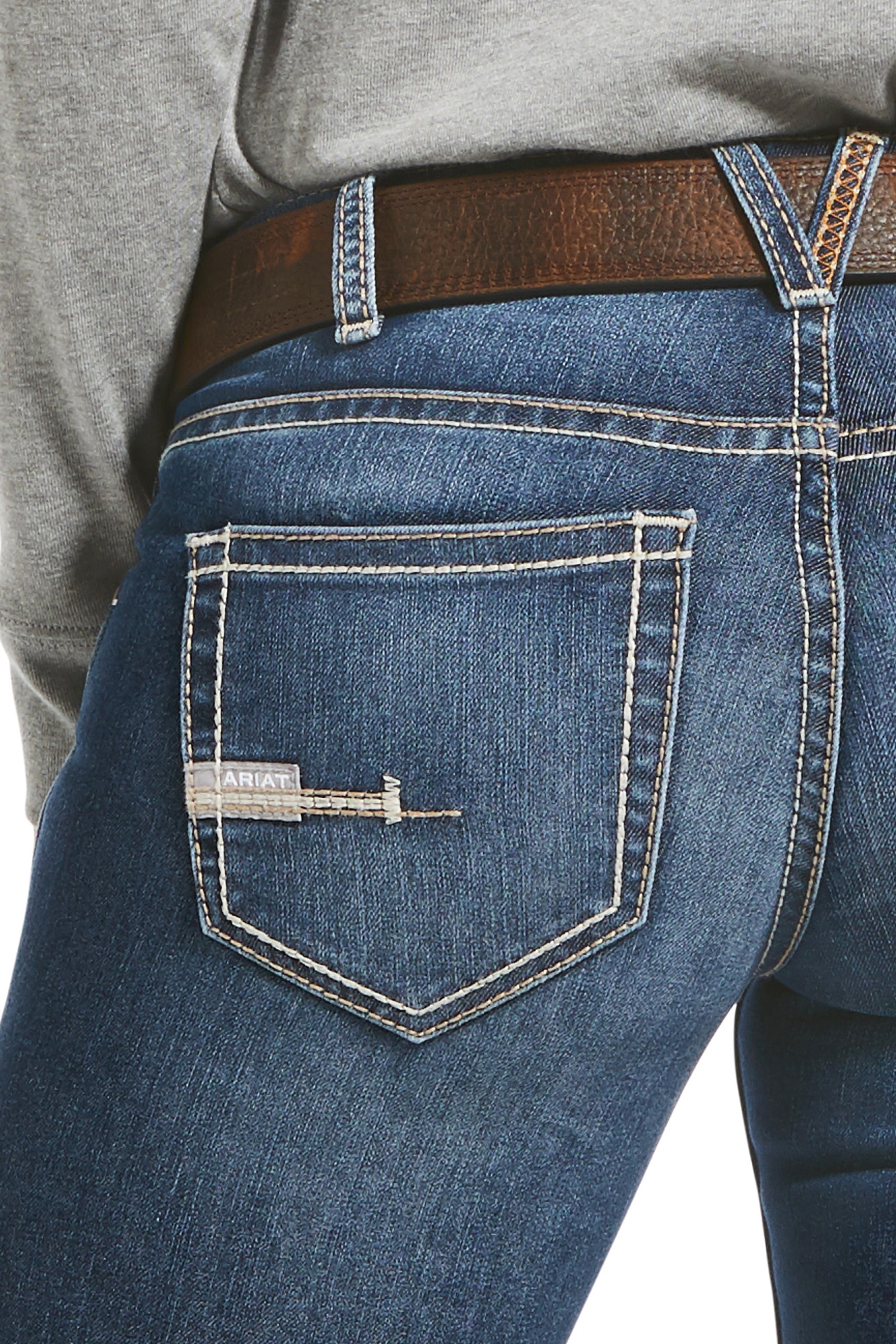 Ariat Rebar Vaqueros mujer Durastretch Riveter de corte recto