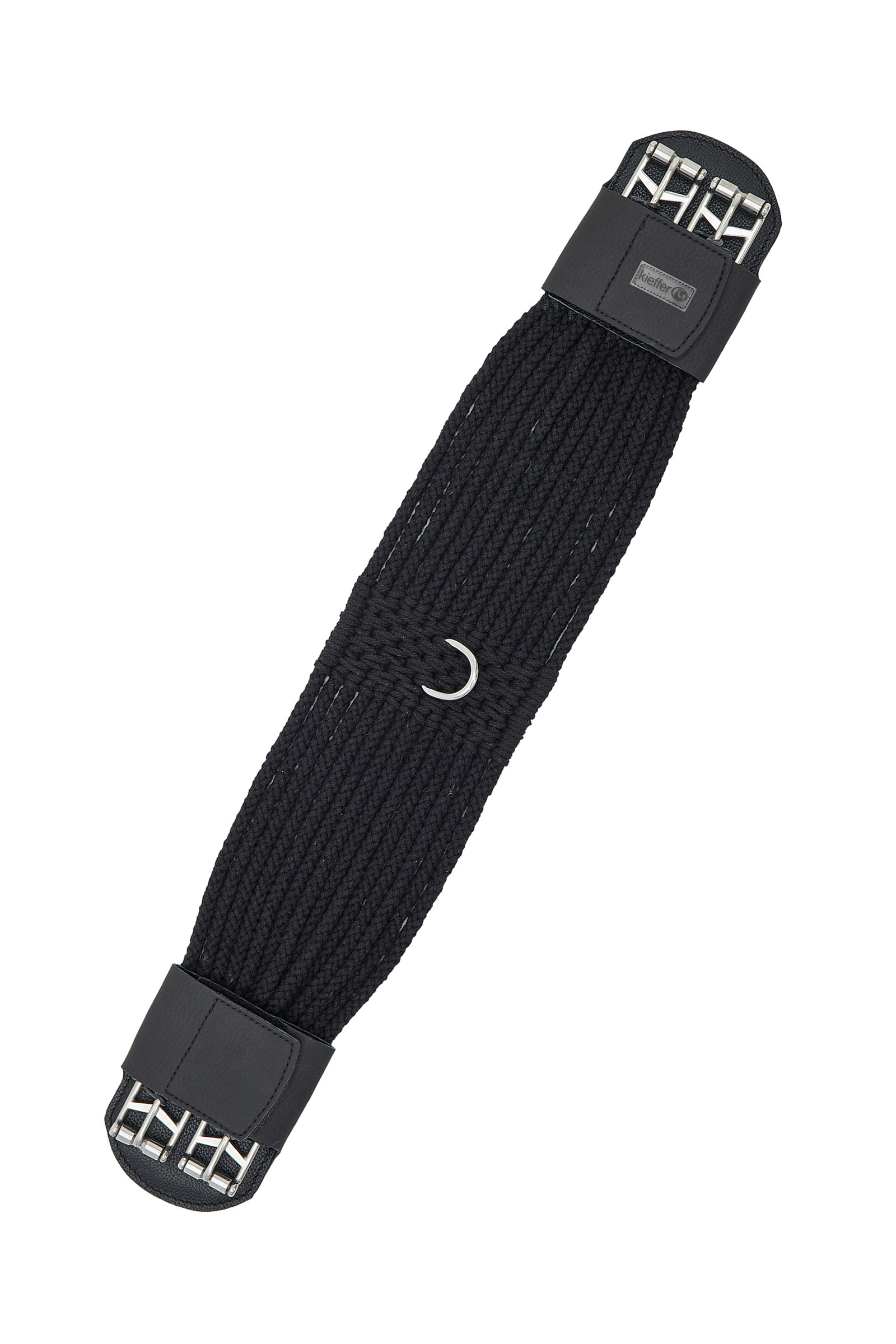 Black Cincha corta de algodón Kieffer Contour