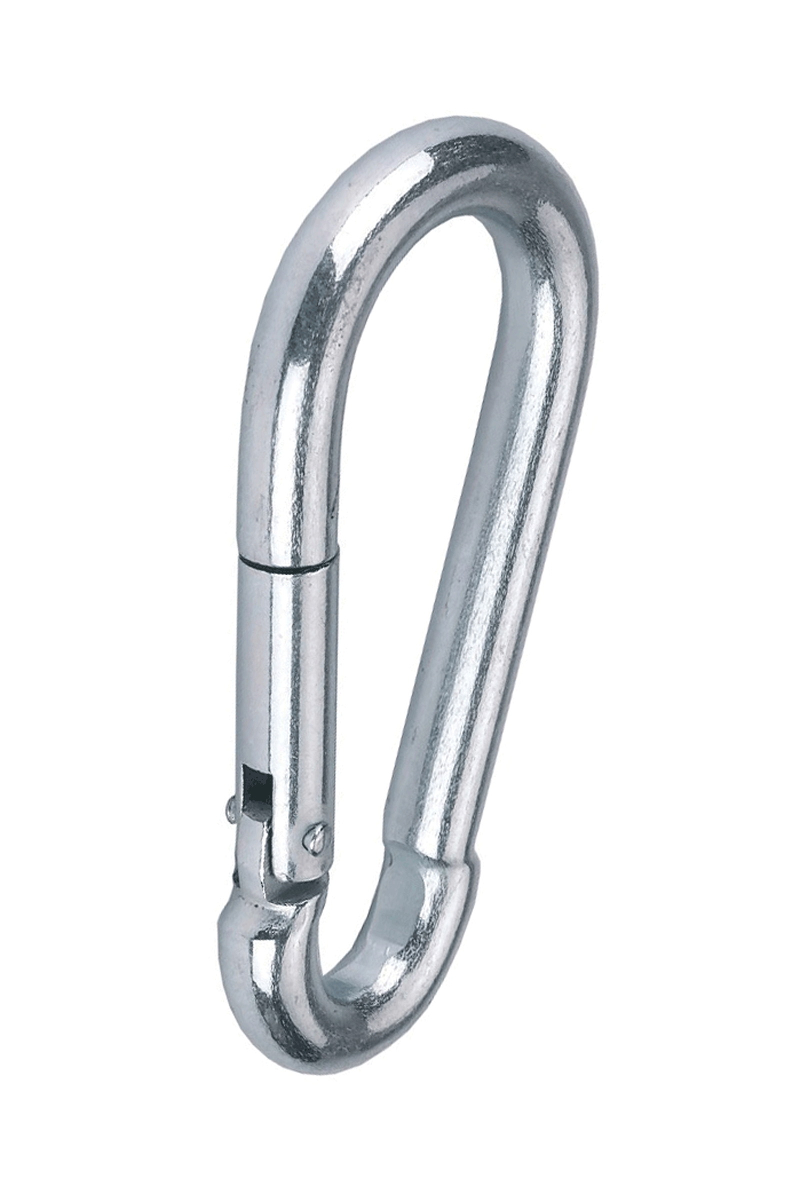 Kerbl Juego de 6 mosquetones (7 mm)