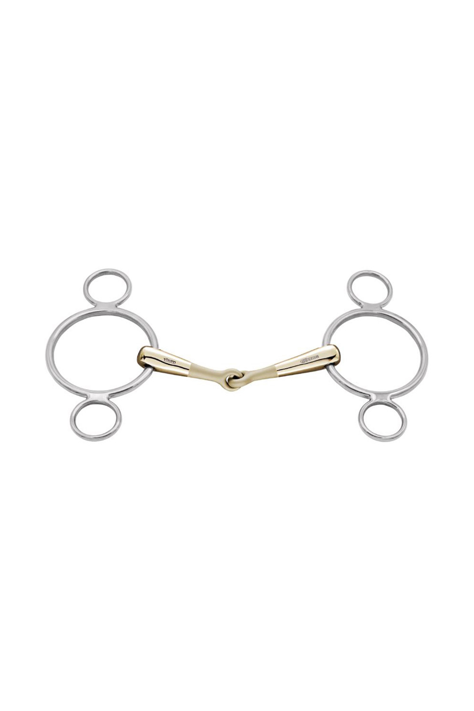 Sprenger embocadura Turnado de 3 anillas, Sensogan, 16 mm