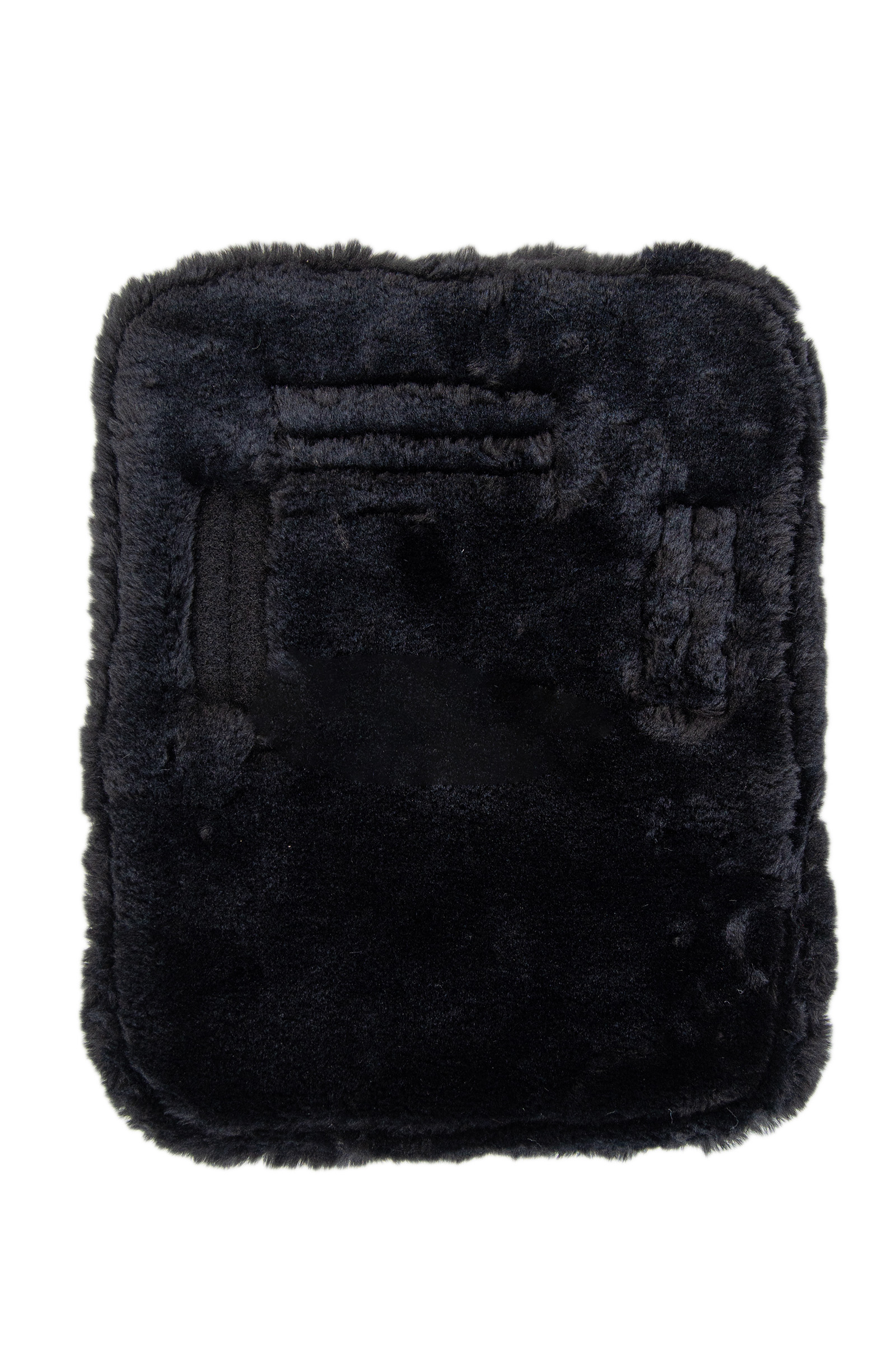 Kentucky Horsewear - Expansor de pecho de piel de oveja vegana con 1 hebilla