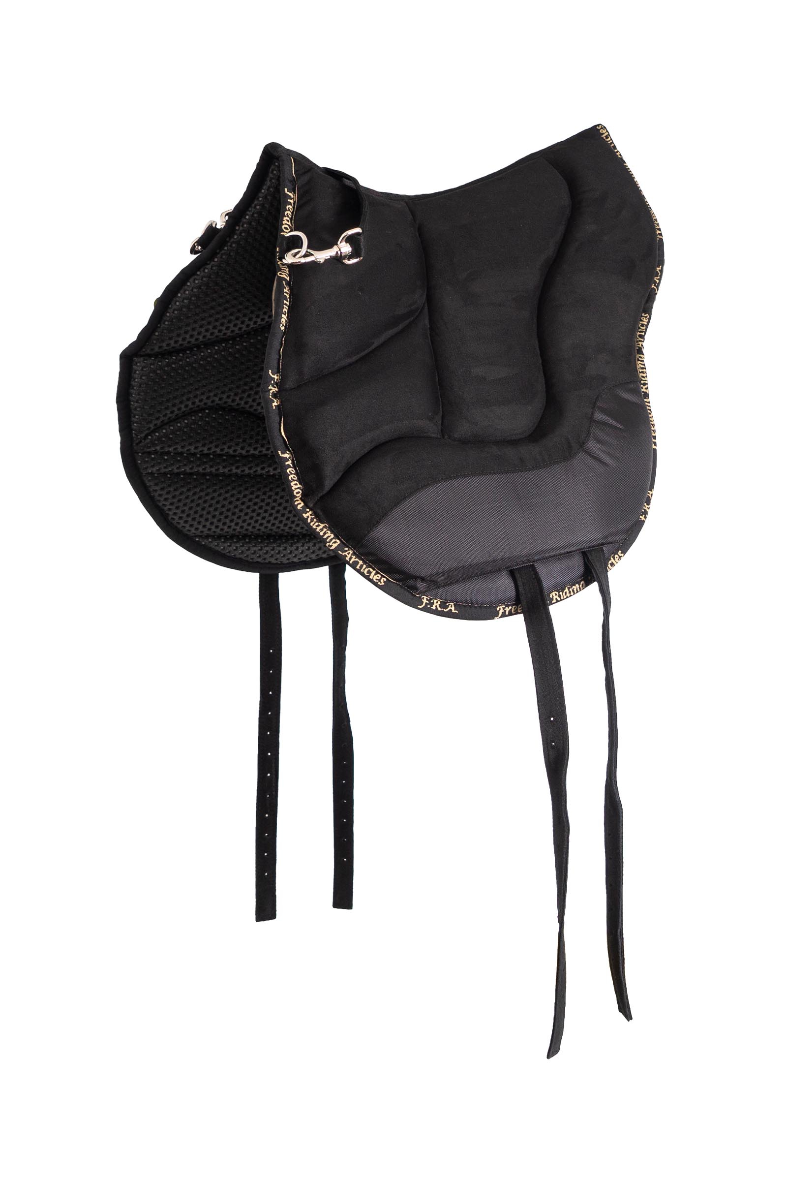 Black F.R.A. Freedom Riding Articles Pad de equitaci&oacute;n Dardo b&aacute;sico  