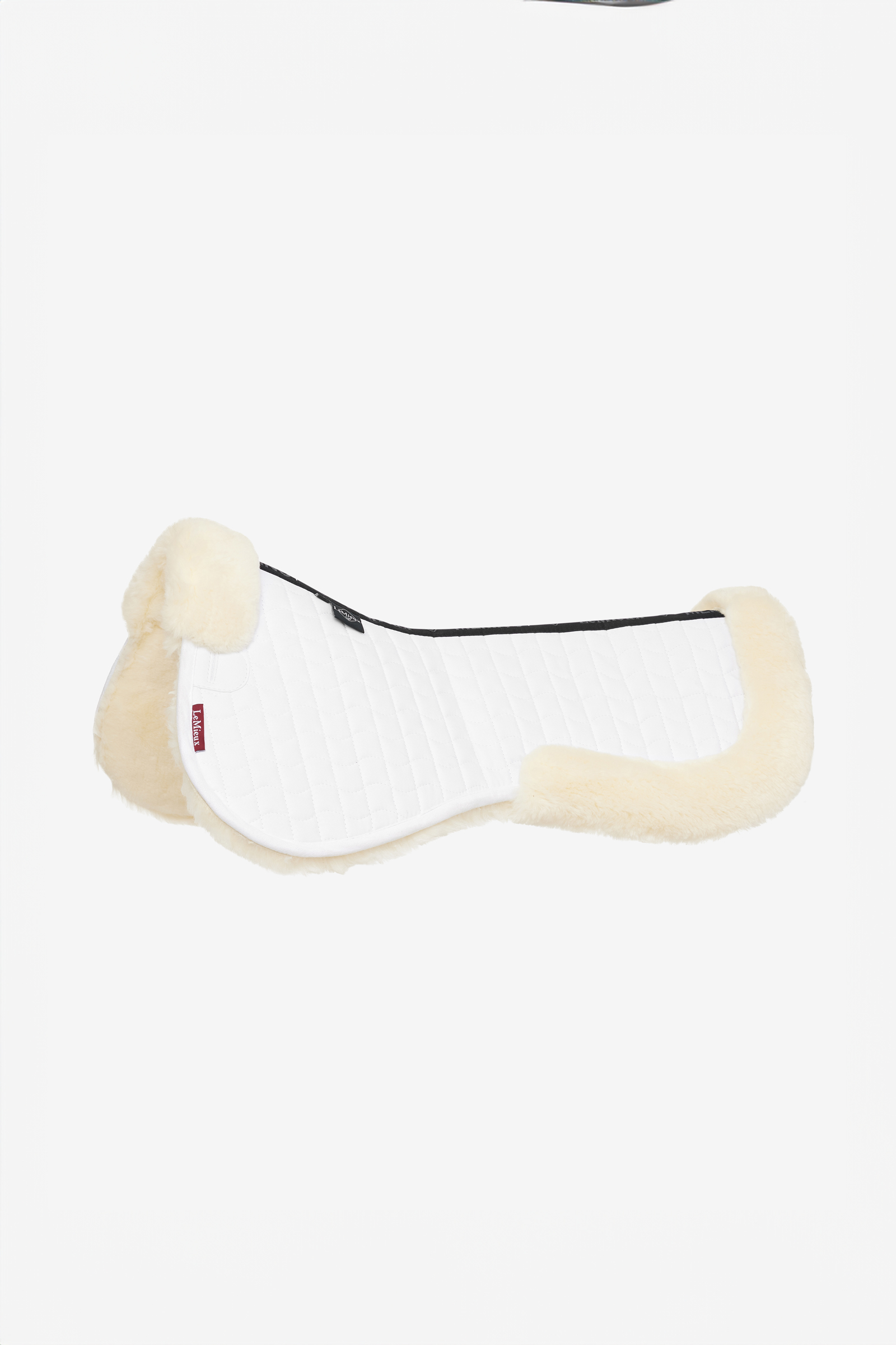 White/Natural LeMieux Merino+ Half Pad