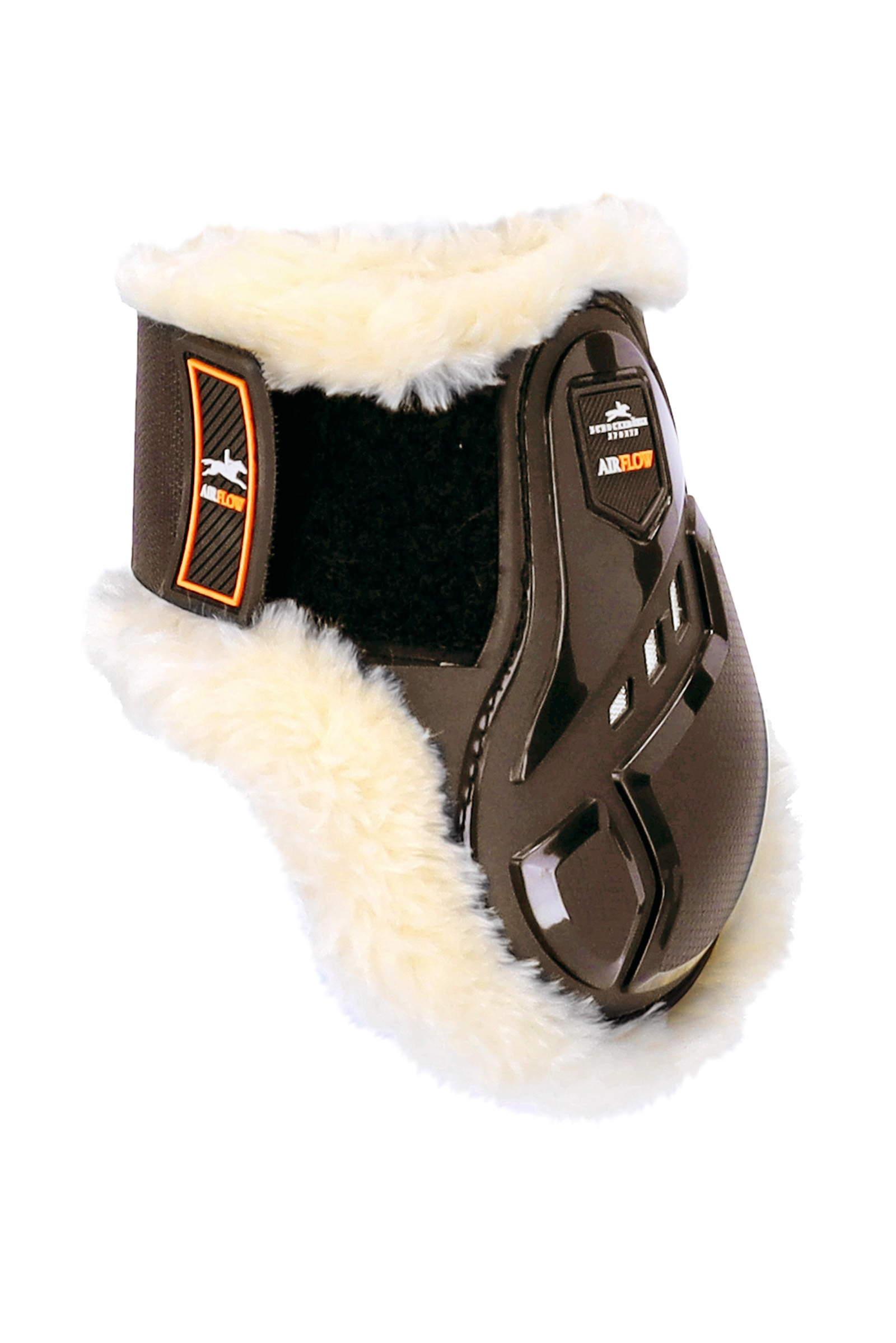 brown Protectores de Menudillo con Piel Schockemöhle Sports Air Flow Champion