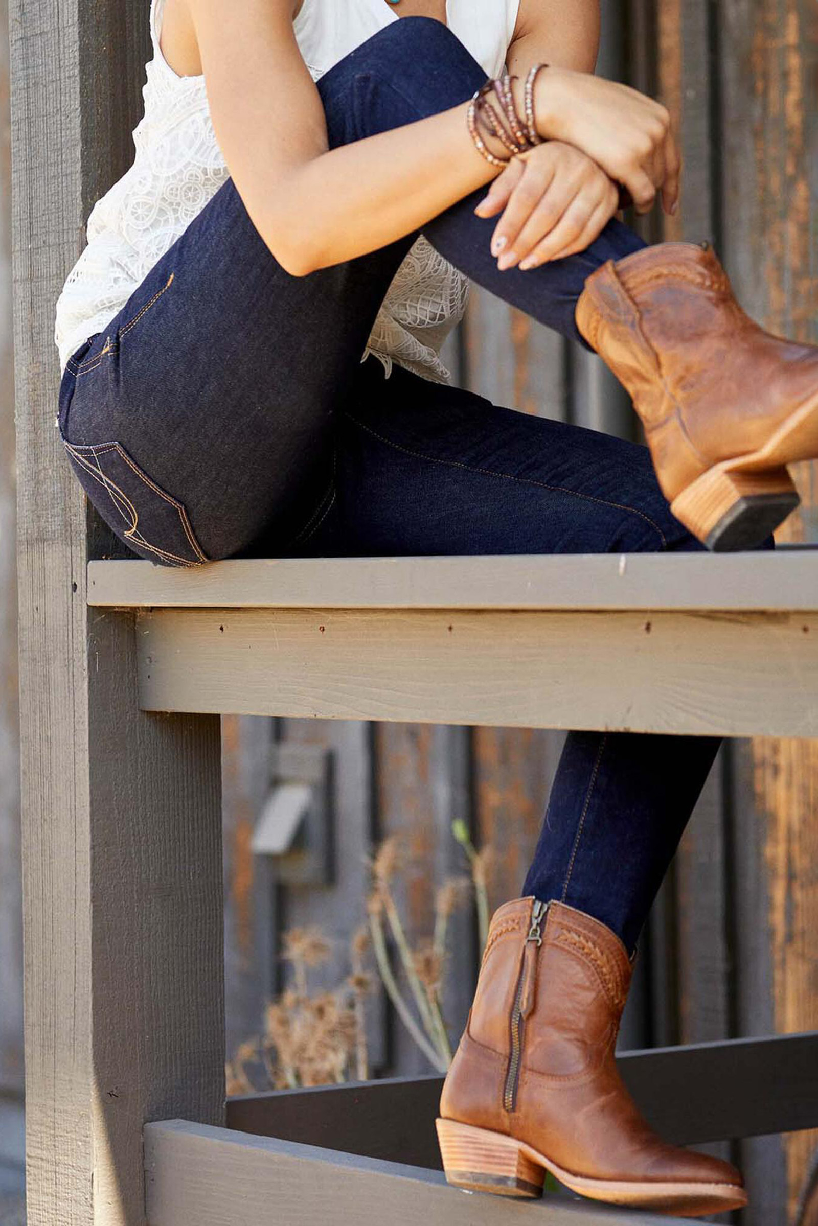 Ariat Sidewinder jeans skinny para mujer con altura de cintura &oacute;ptima y ultra-stretch