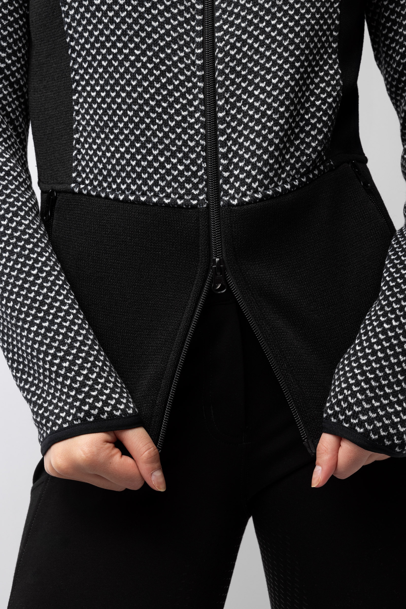 Horze Neve Chaqueta de Fleece para Equitaci&oacute;n