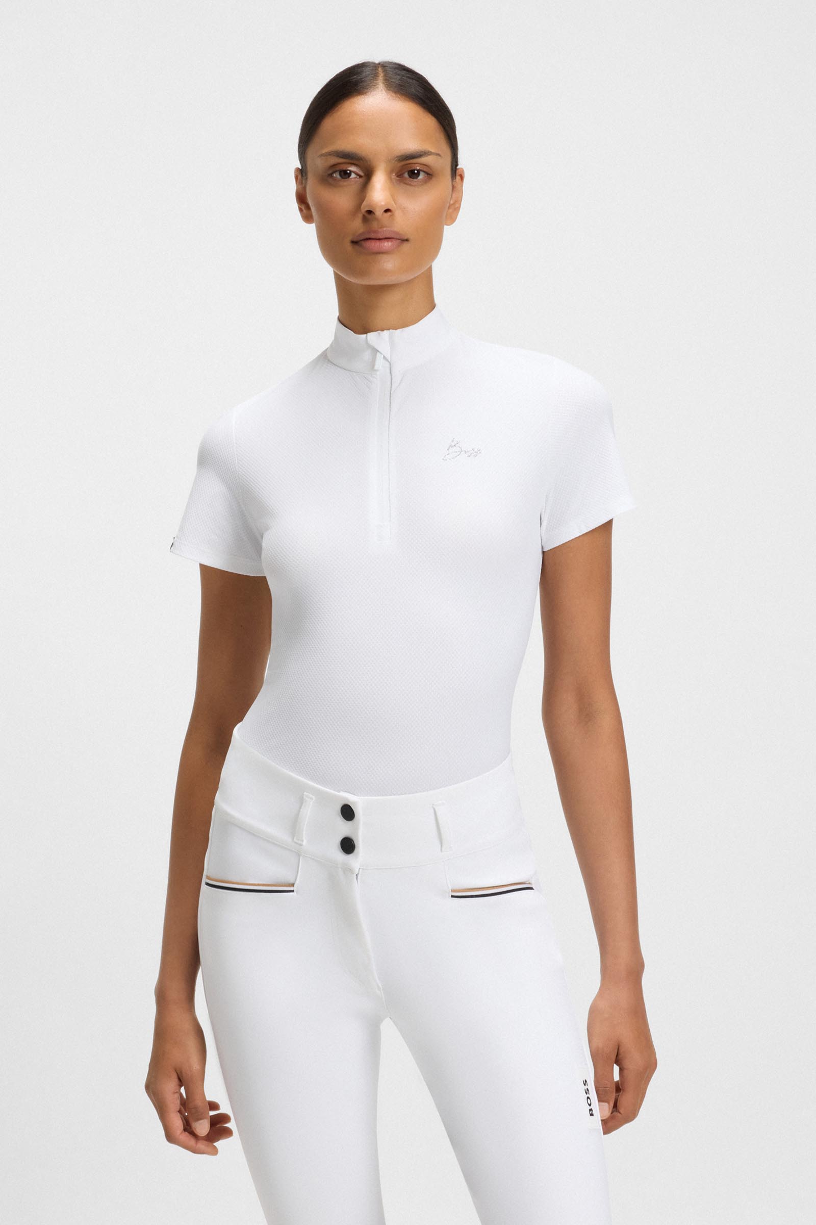 Boss Maira camisa de concurso mujer Texture