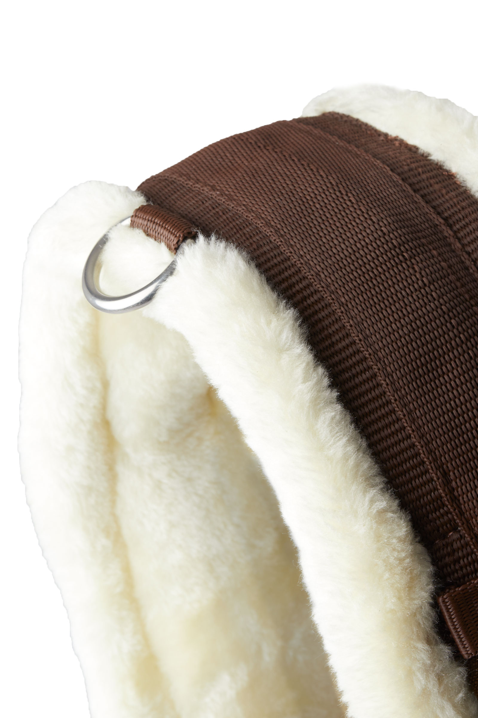 Cincha de Doma de Neopreno con Piel Sintético Fijado Horze Tartu