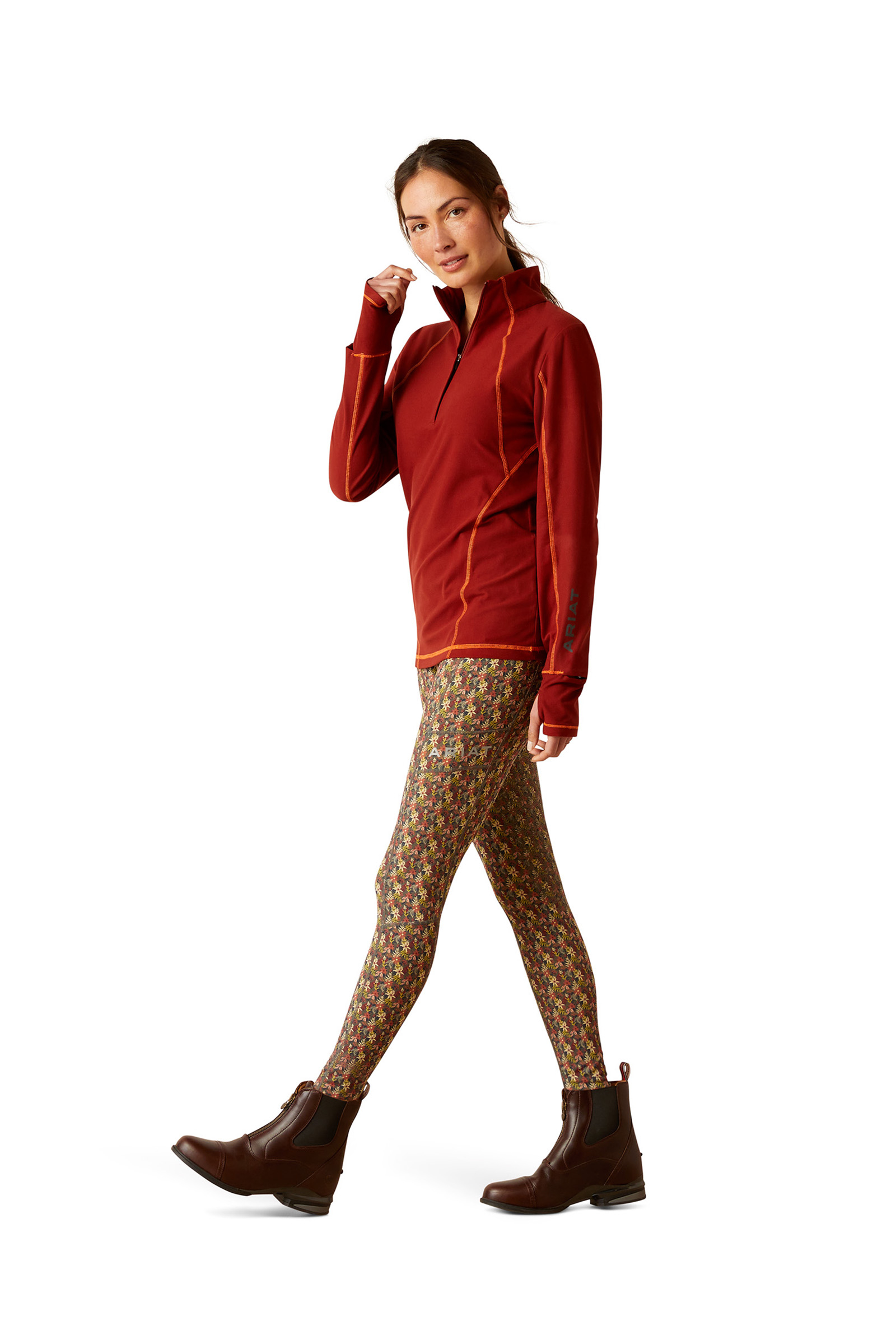 Camiseta interior de manga larga Ariat Ardent para mujer