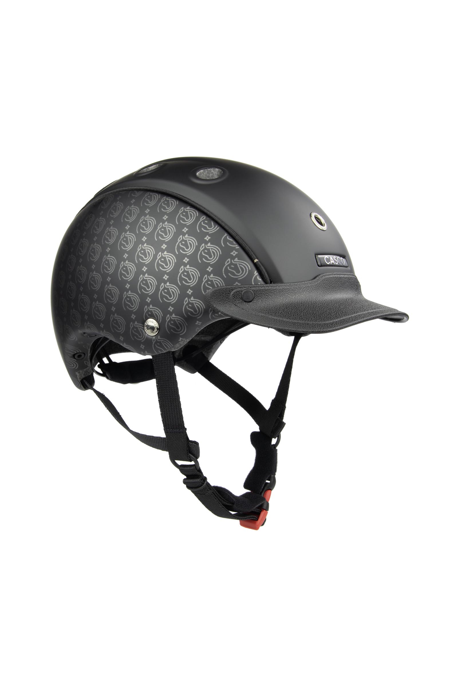 Black Print Casco Choice Starlit casco de equitaci&oacute;n para ni&ntilde;os