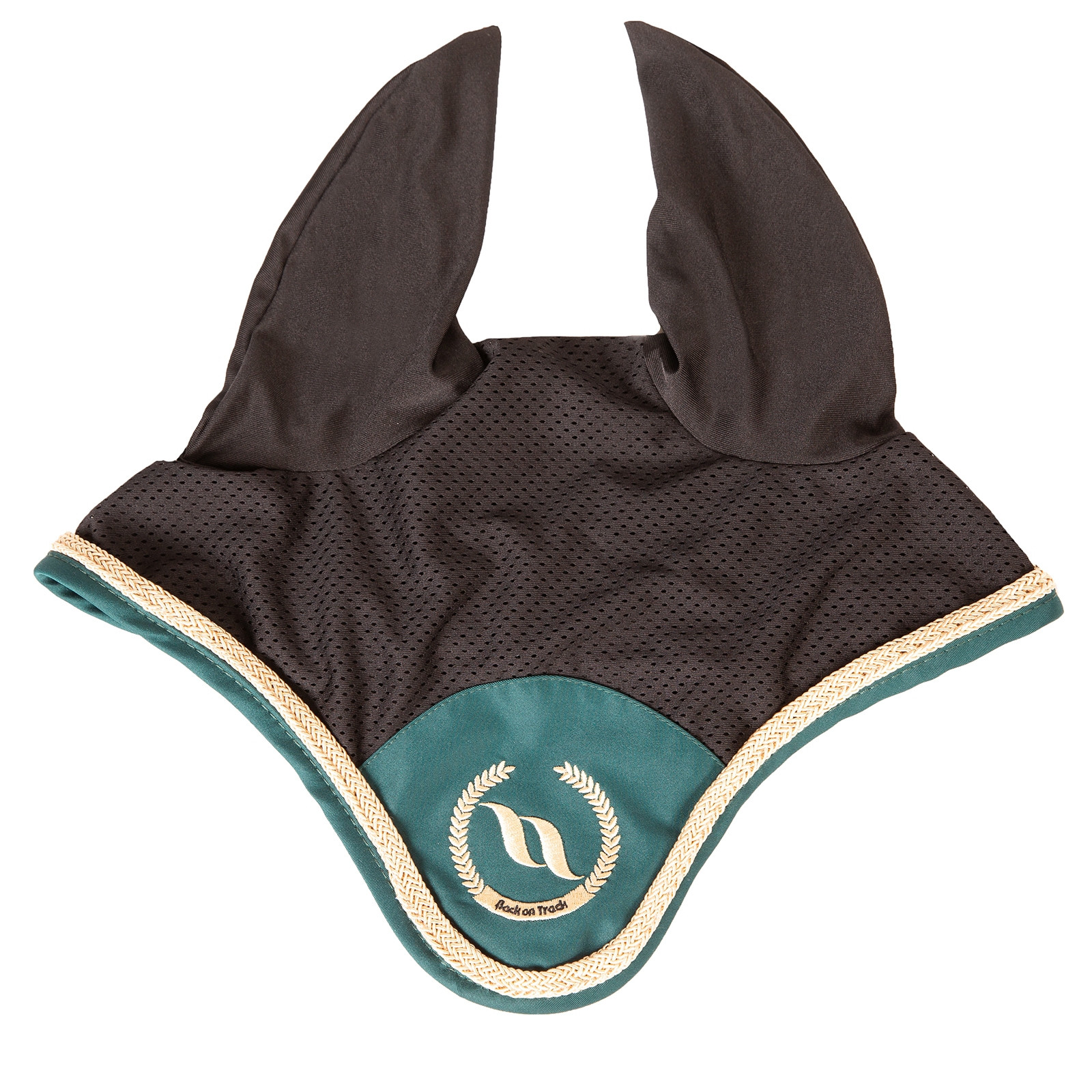 Forest Dark Green Back on Track Nights Collection Orejeras caballos con Welltex®