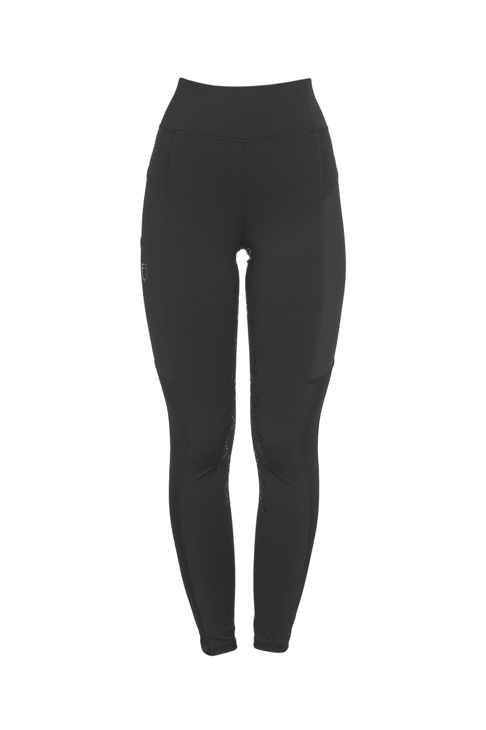 Equestro SS2026 Leggings equitaci&oacute;n micro mesh mujer  
