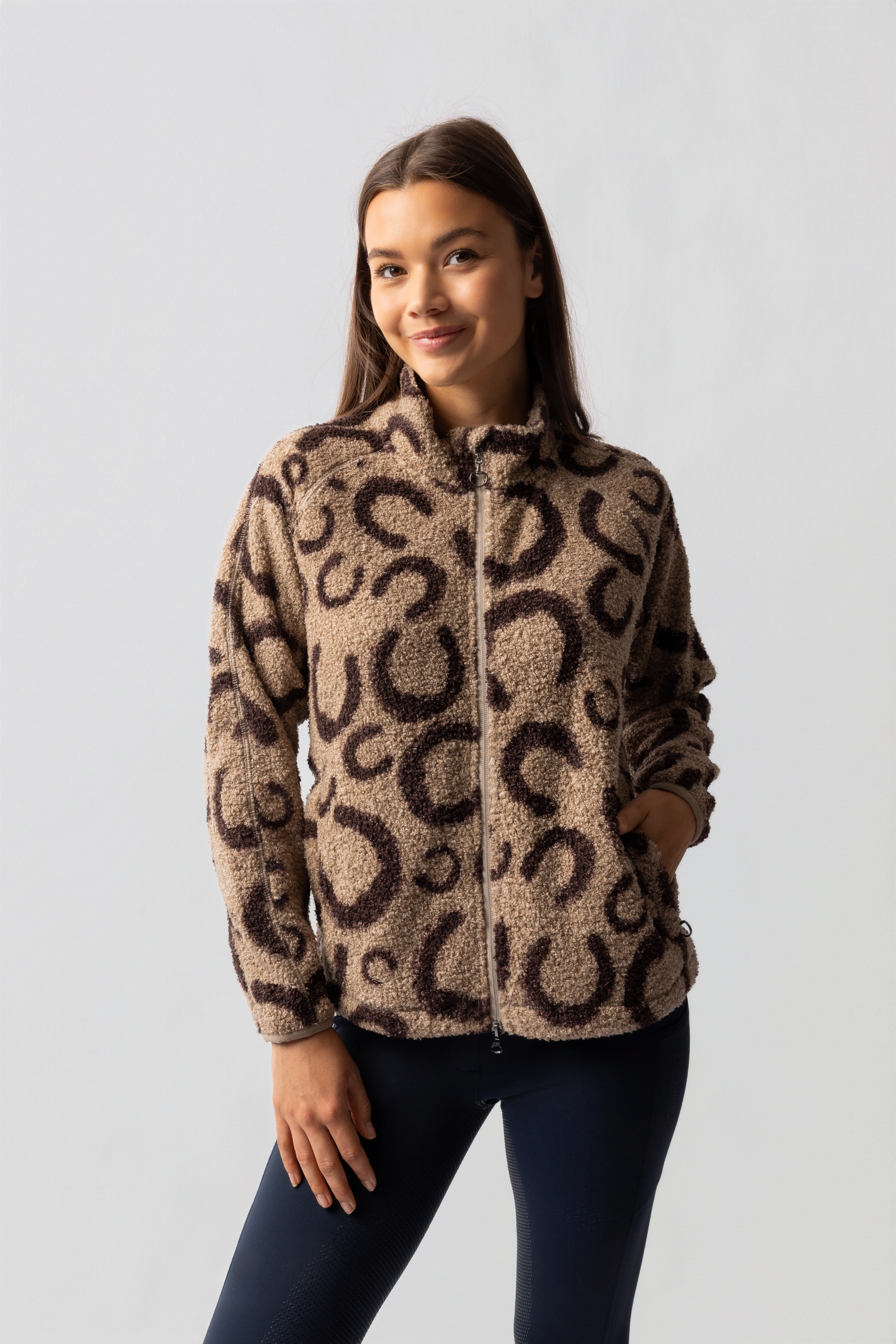Horze Ariana Chaqueta de Teddyfleece para mujer