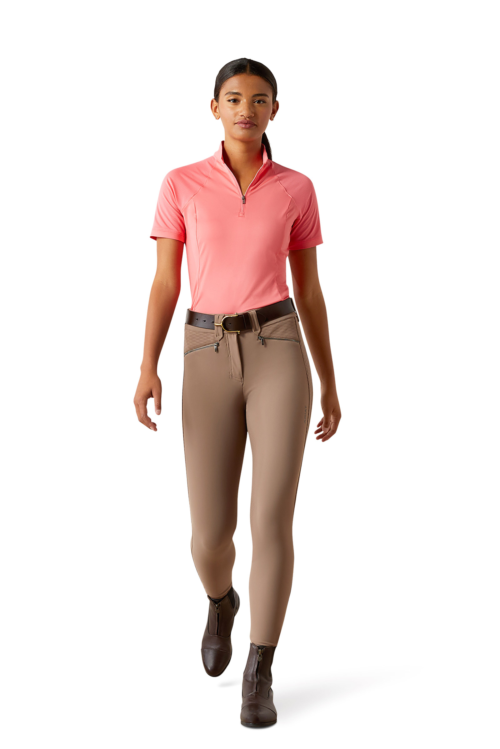 Ariat Soquel capa base para mujer con 1/4 cremallera