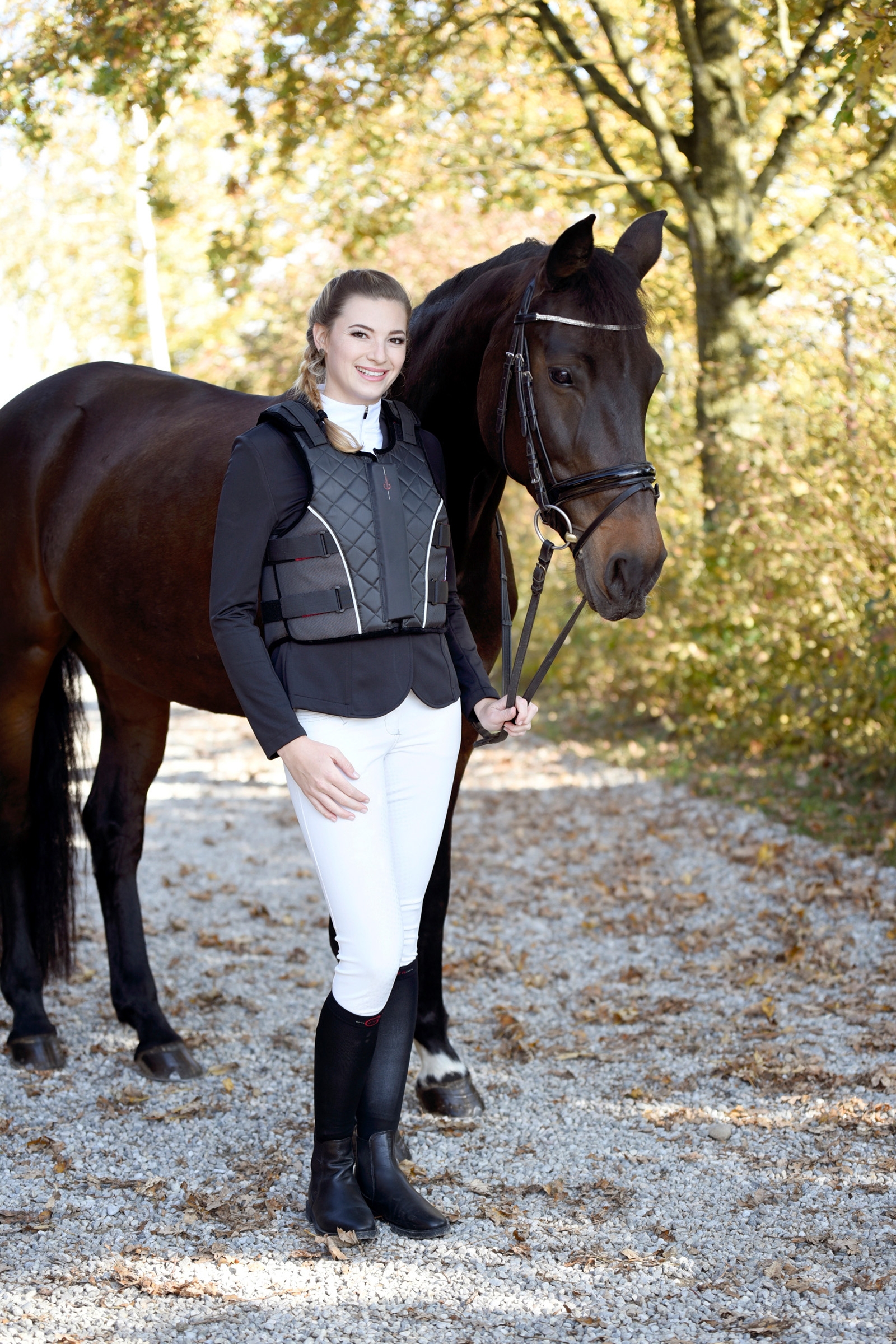 Covalliero ProtectoFlex 315 Light chaleco protector ecuestre para cuerpo