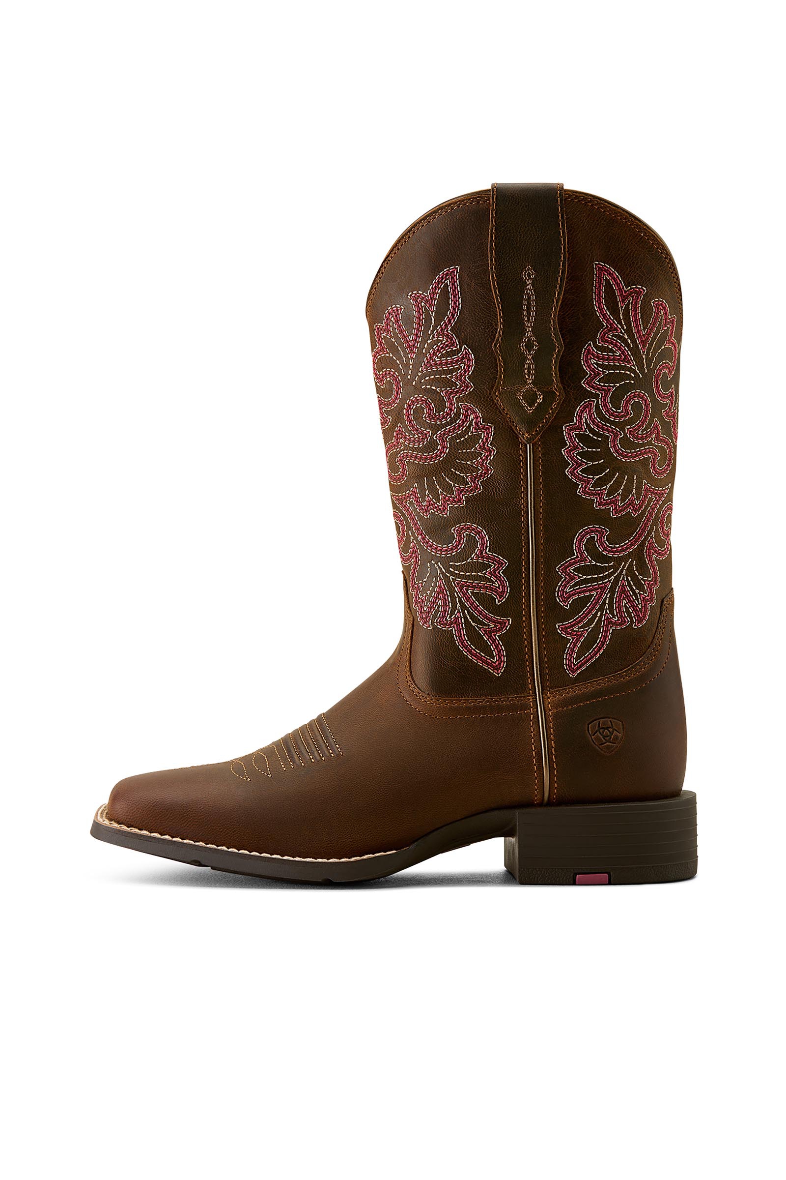 Ariat Round Up Wide Square Toe botas western para mujer